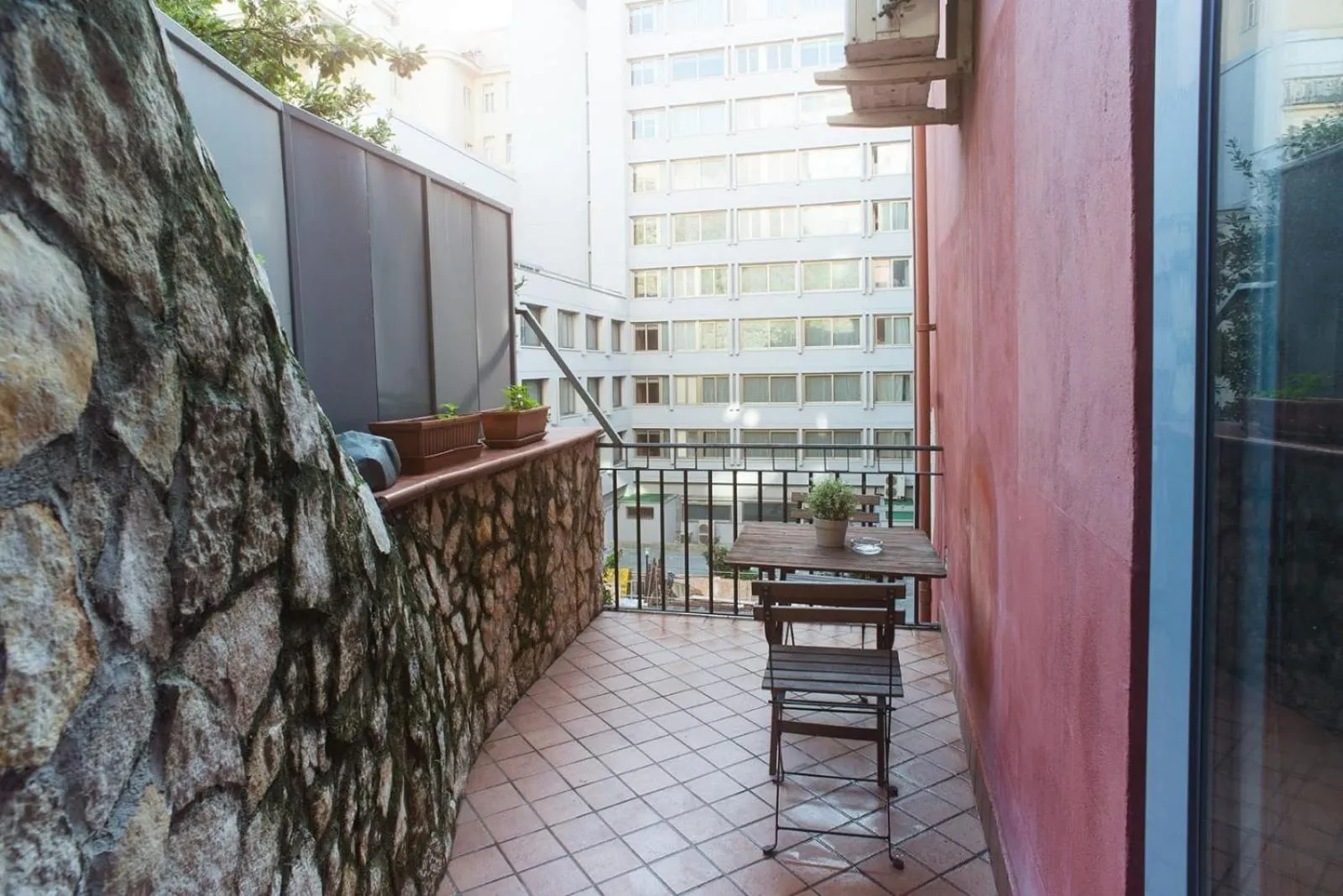 Balcony/Terrace in Residenza Echia