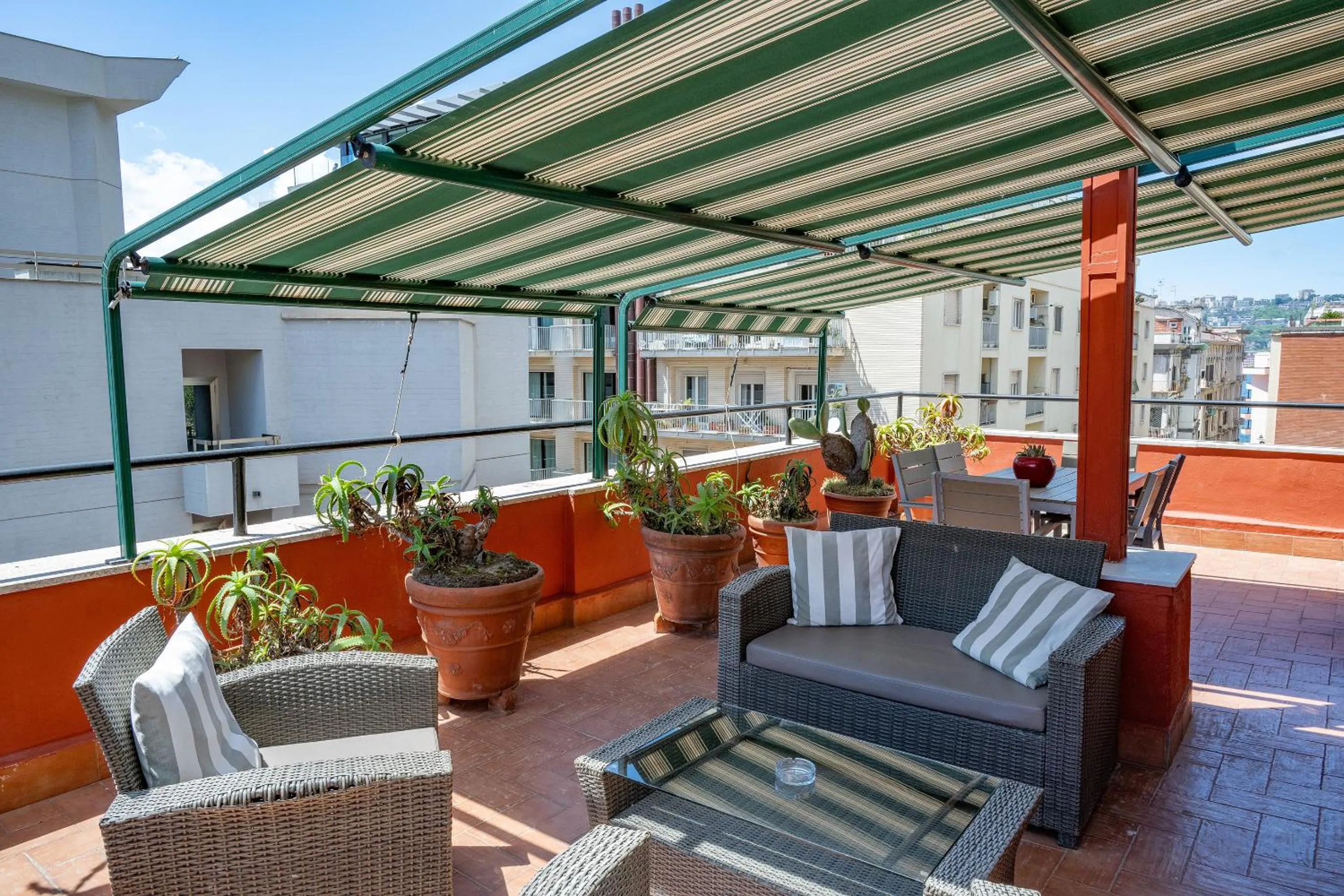 Balcony/Terrace in Residenza Echia