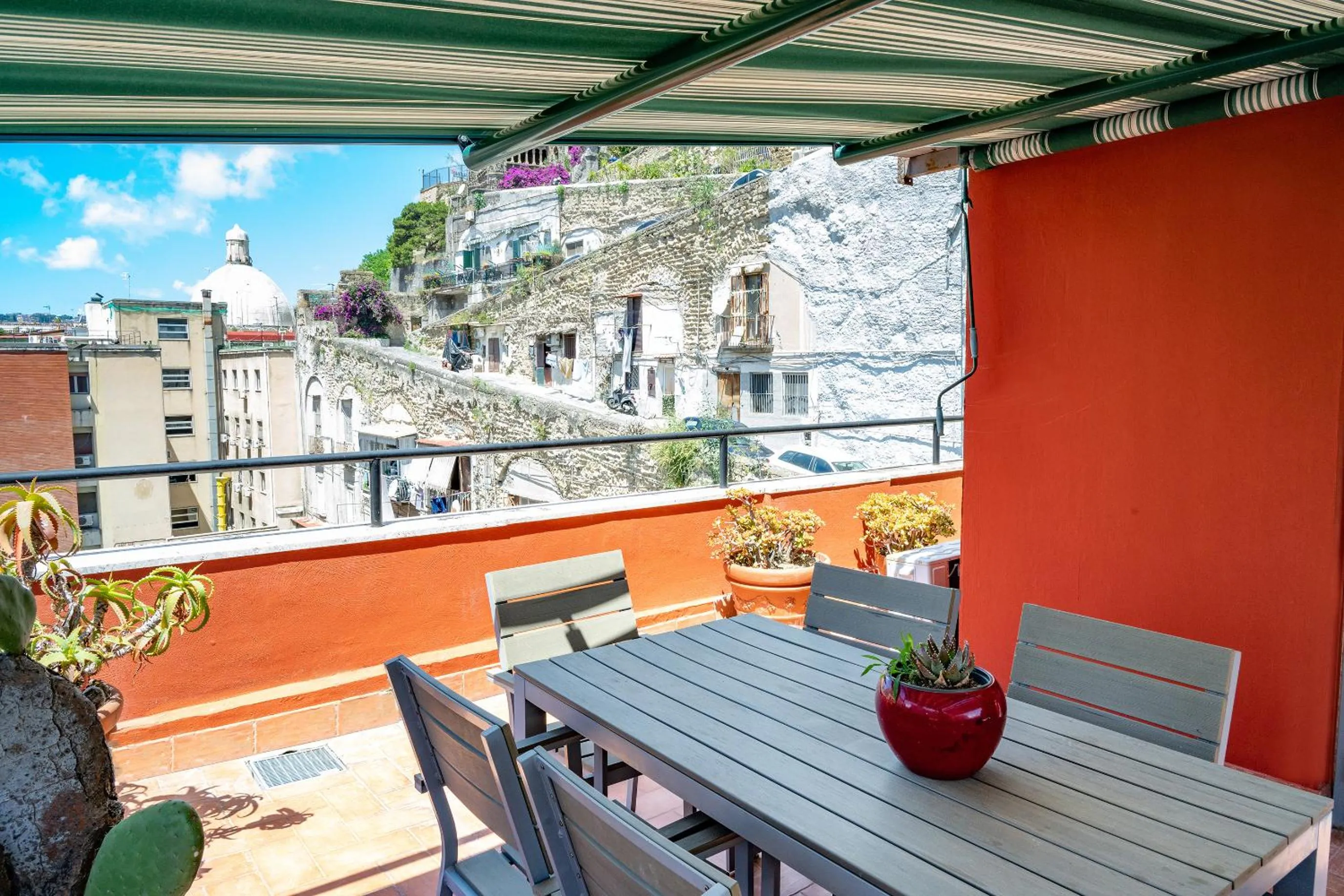 Balcony/Terrace in Residenza Echia