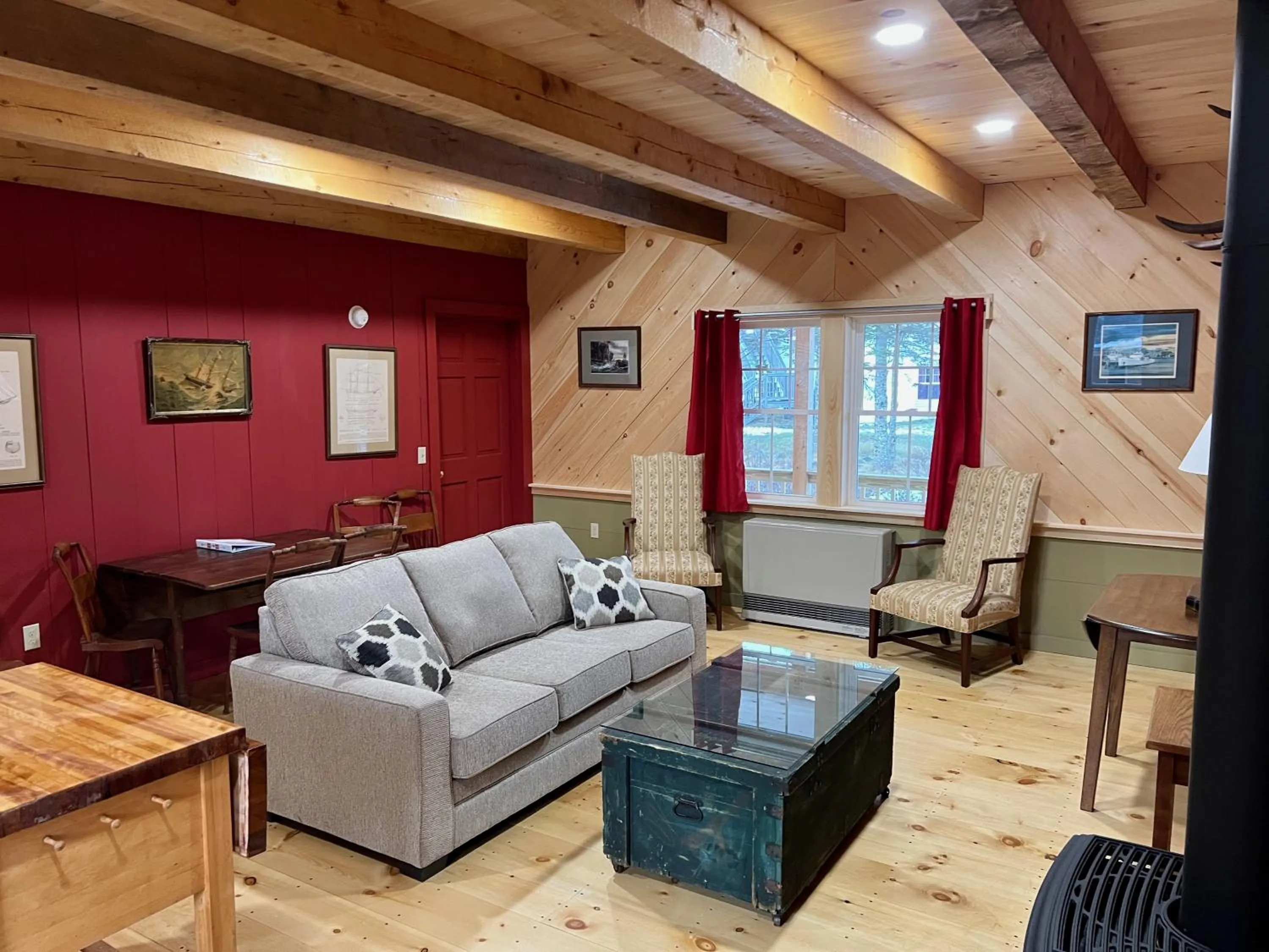 Living room in West Quoddy Station LLC