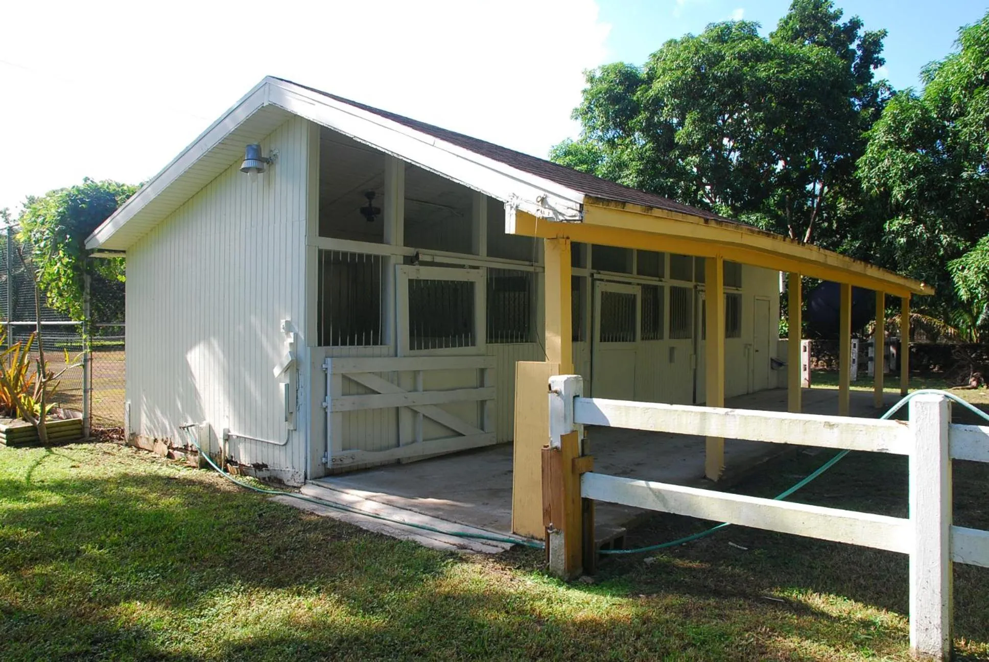 Area and facilities in La Finca