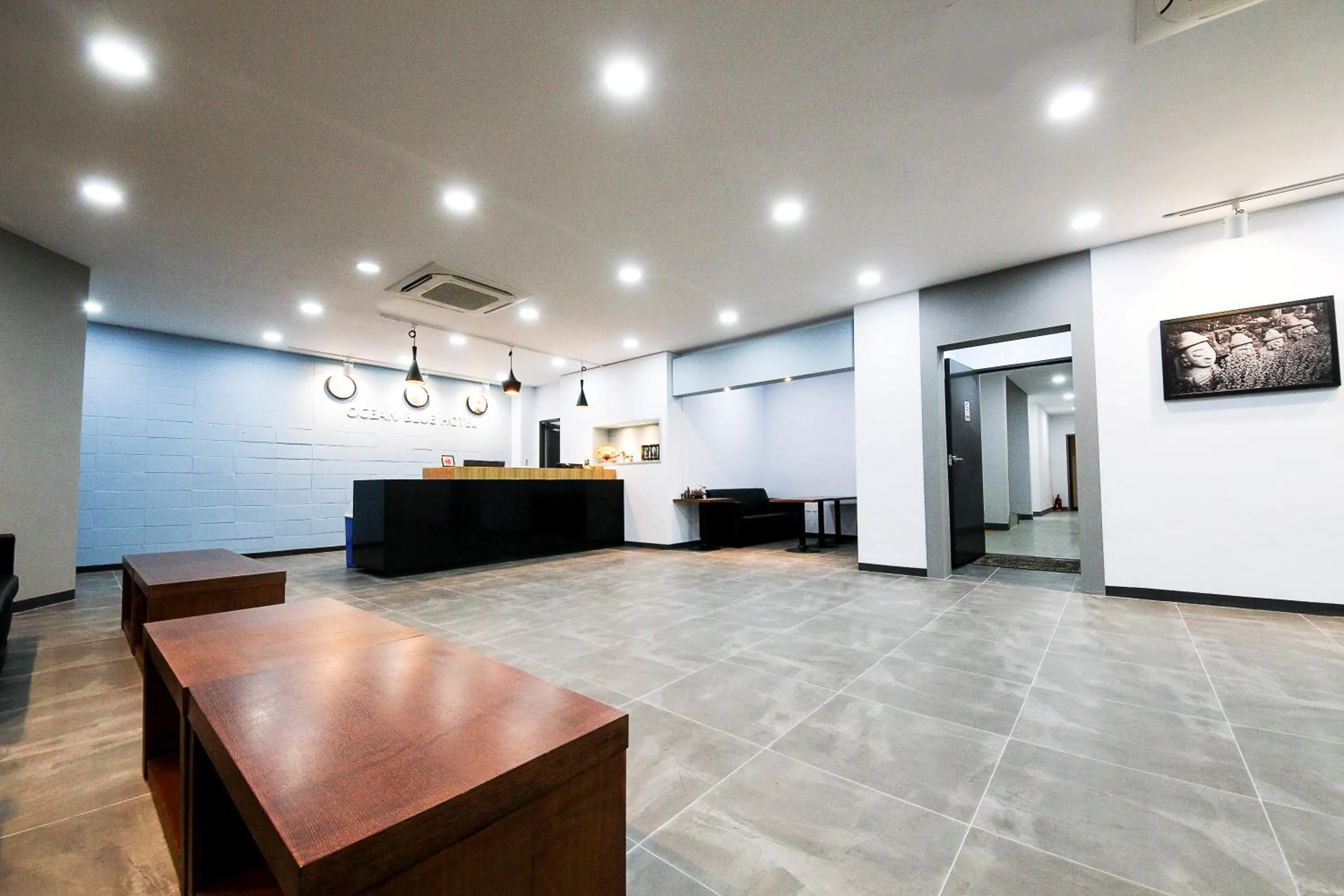 Lobby or reception, Lobby/Reception in Jeju Jungmun Ocean Blue Hotel