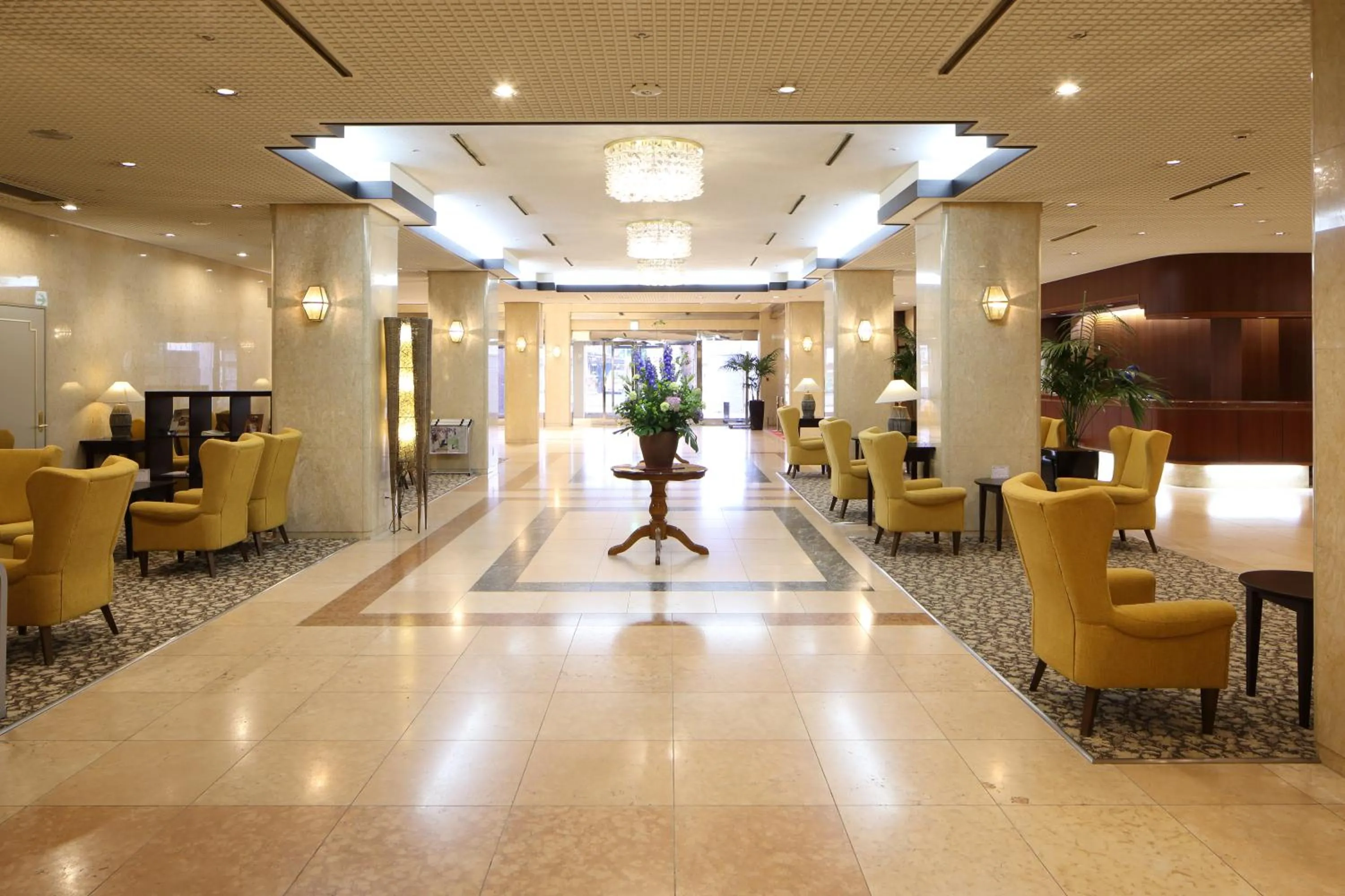Lobby or reception in Goi Grand Hotel