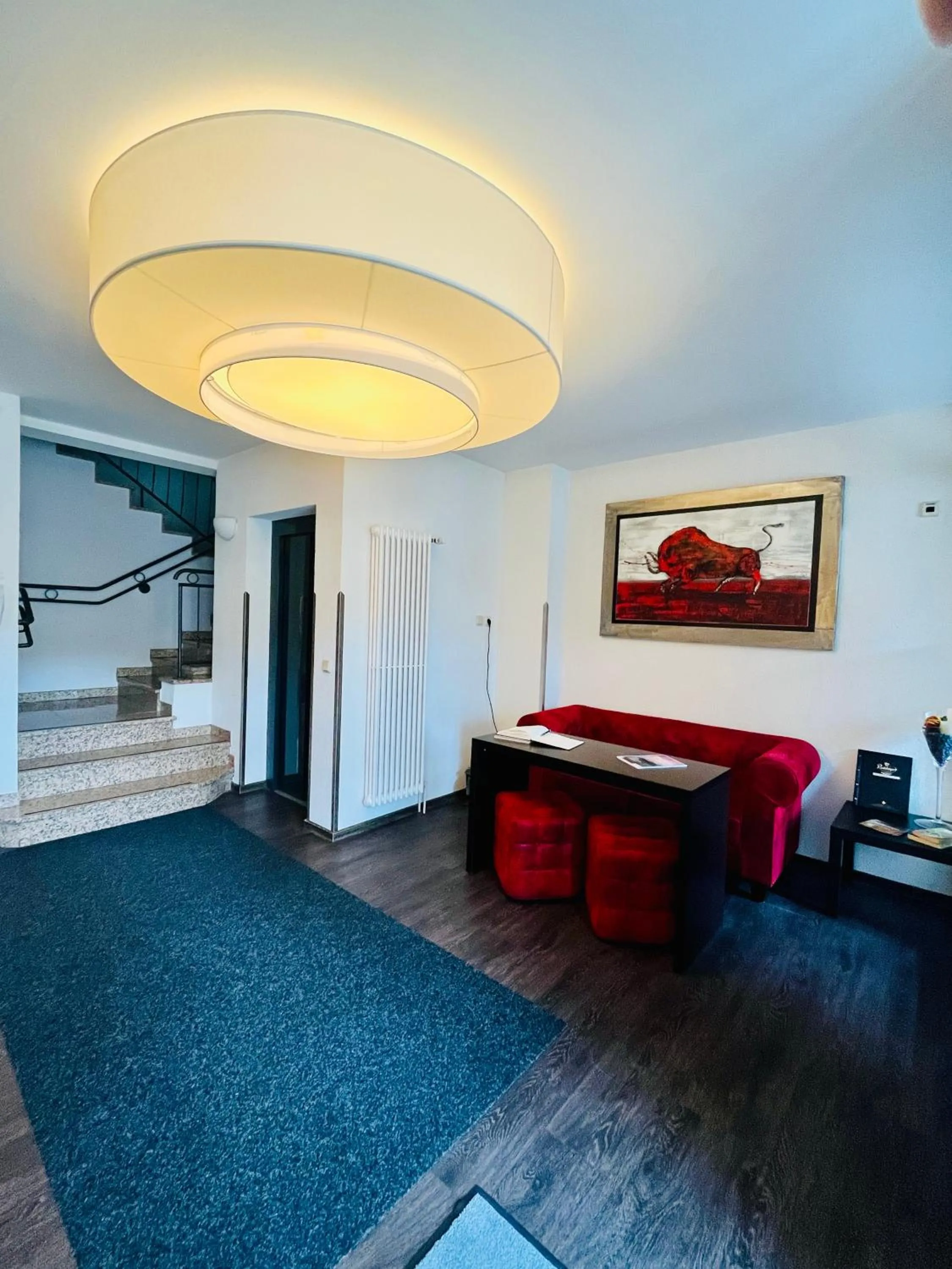 Lobby or reception in B&S Hotel Am Bachhaus