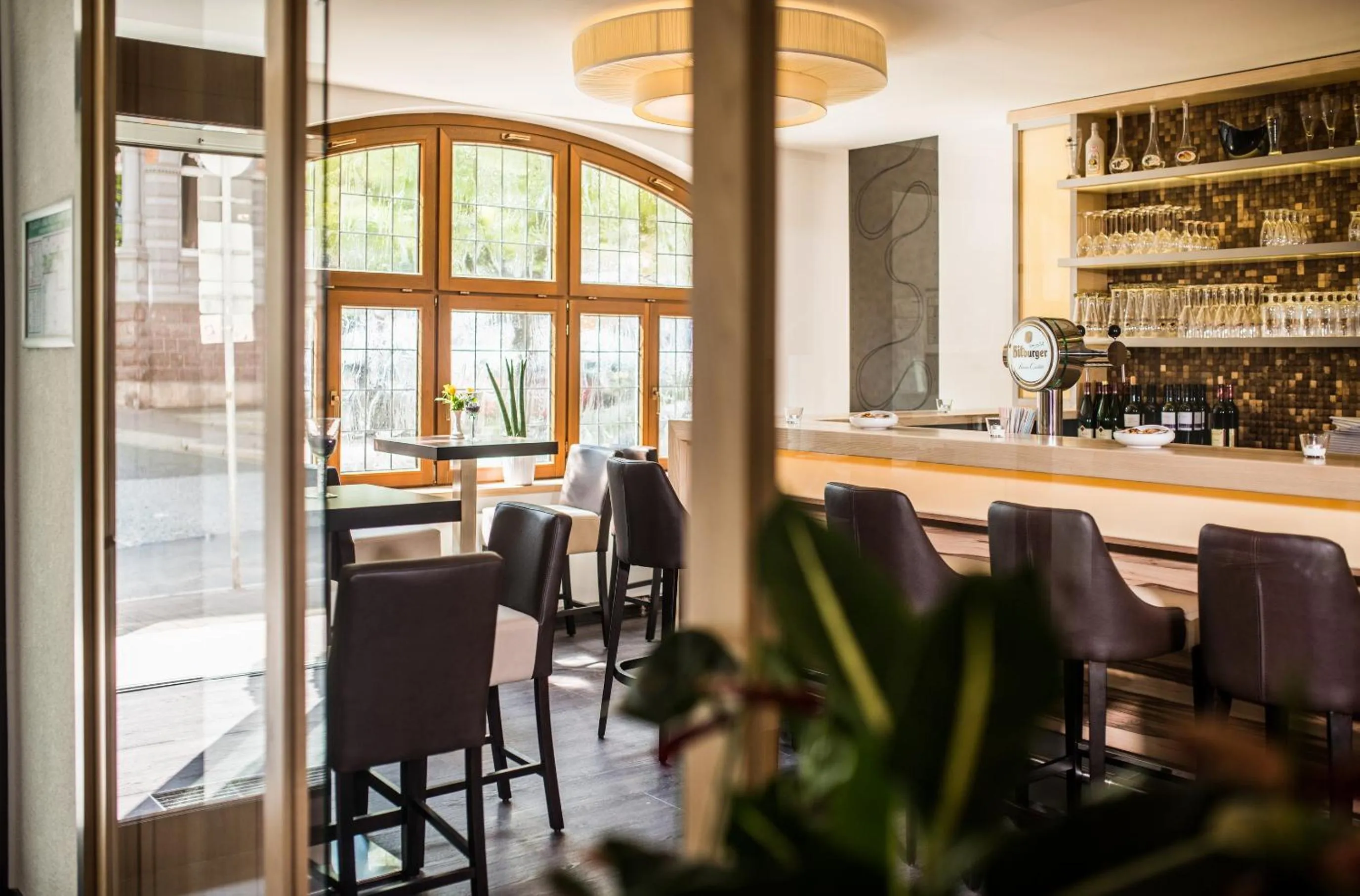 Lobby or reception in B&S Hotel Am Bachhaus