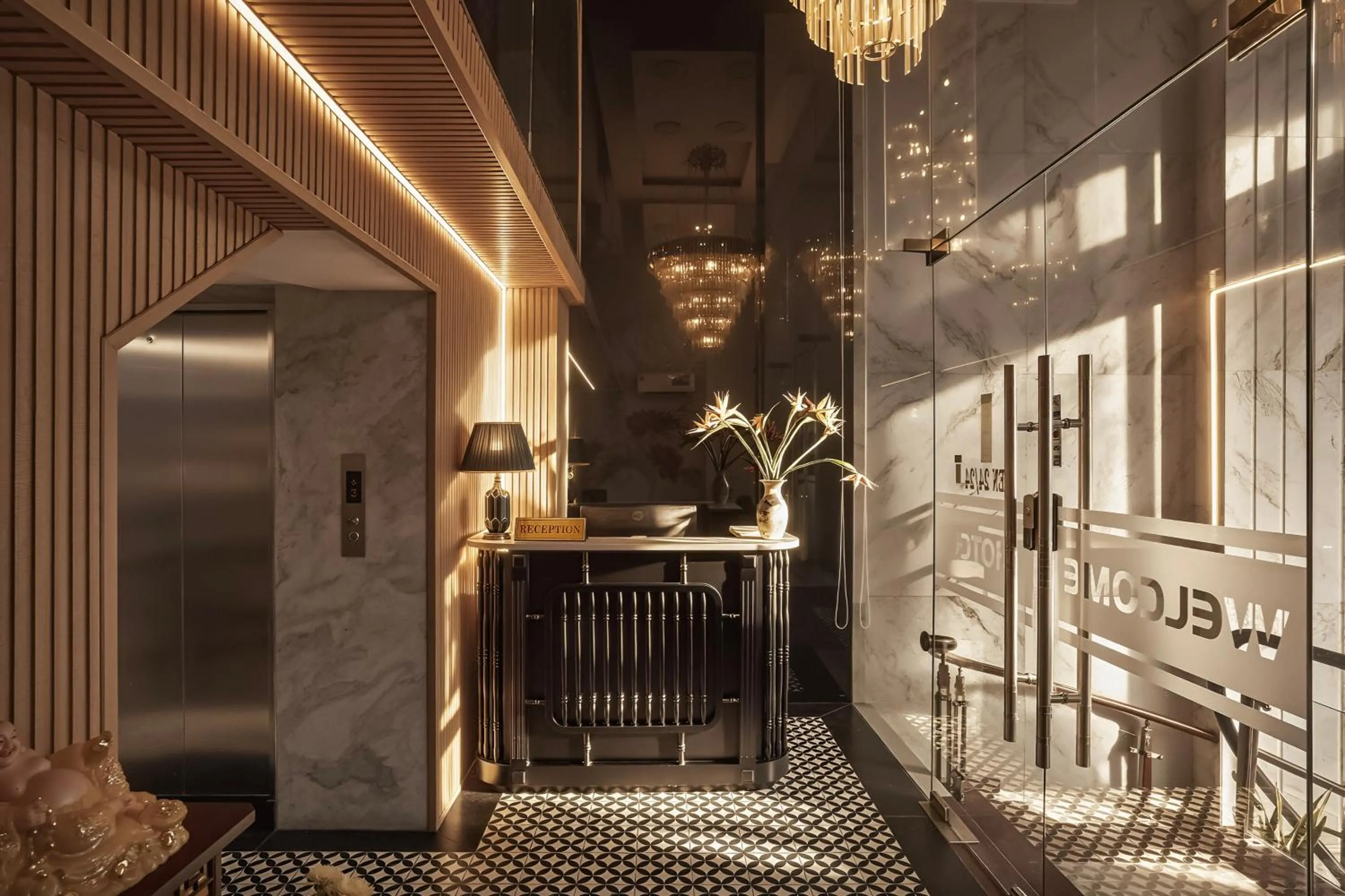 Lobby or reception in The Passion Suites Hotel & Spa