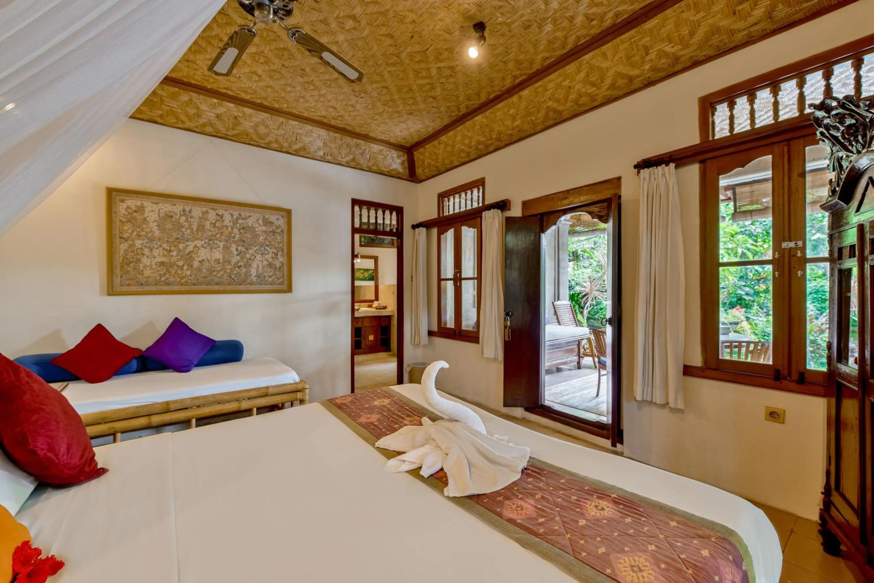 Bedroom, Bed in Kebun Indah Ubud