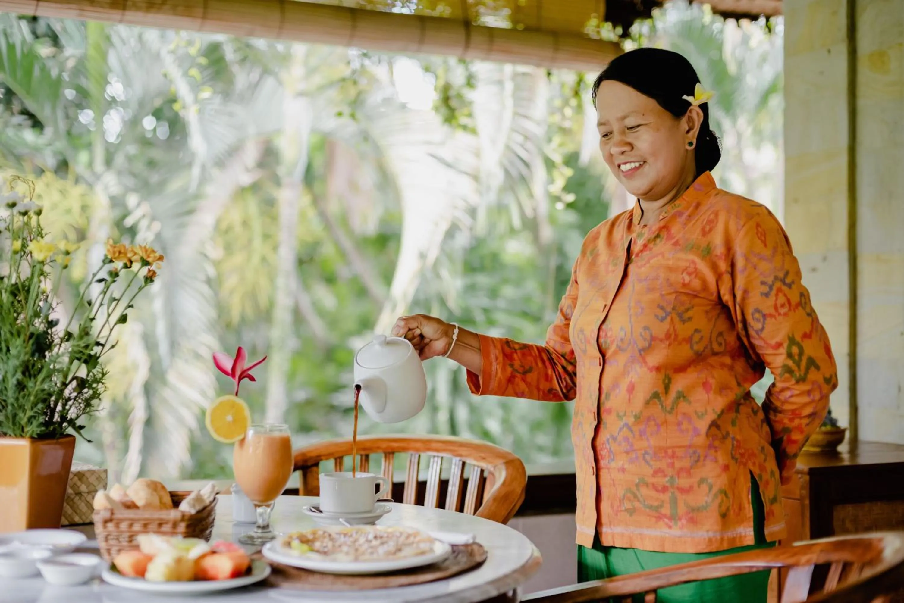 Staff in Kebun Indah Ubud