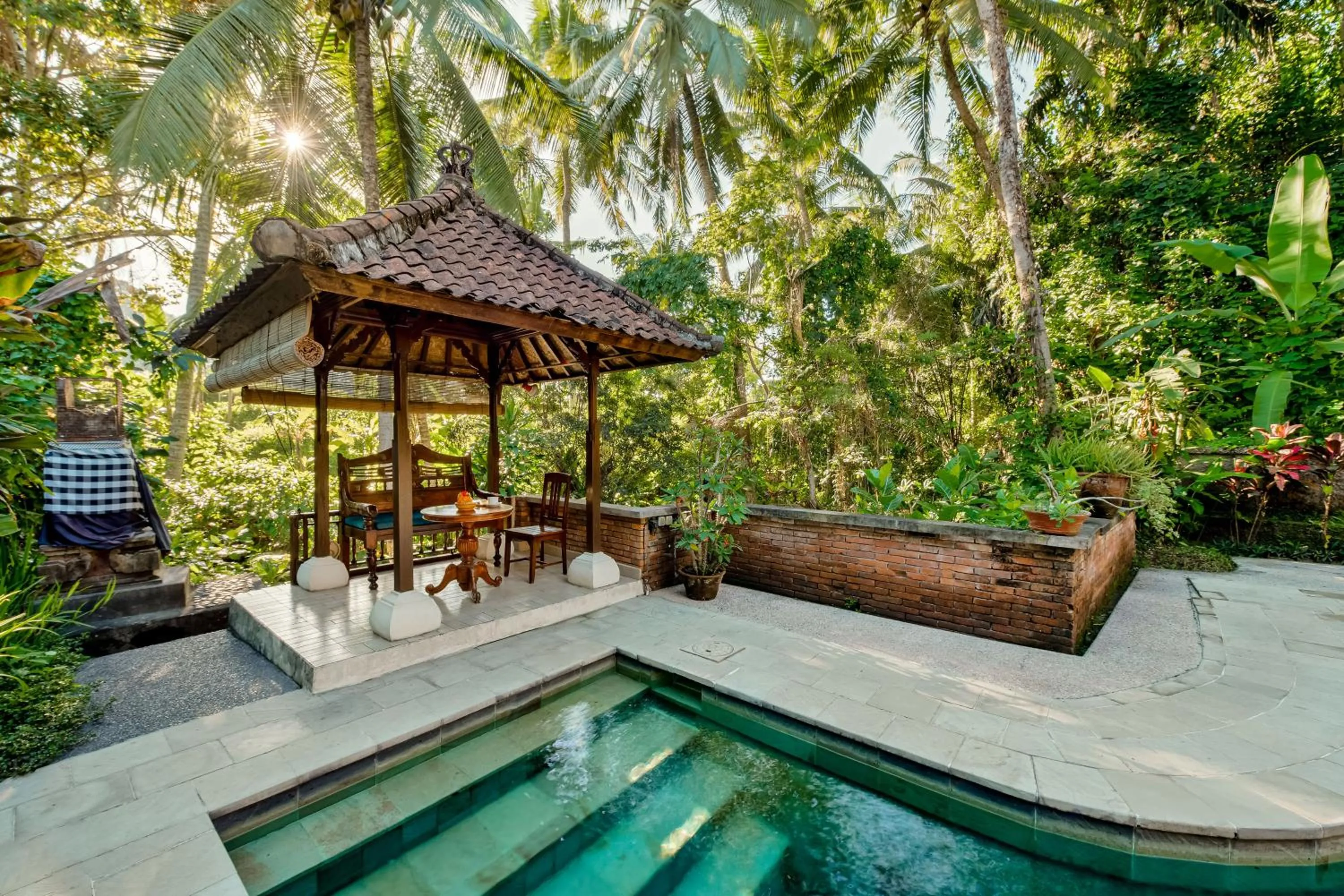 Swimming pool in Kebun Indah Ubud