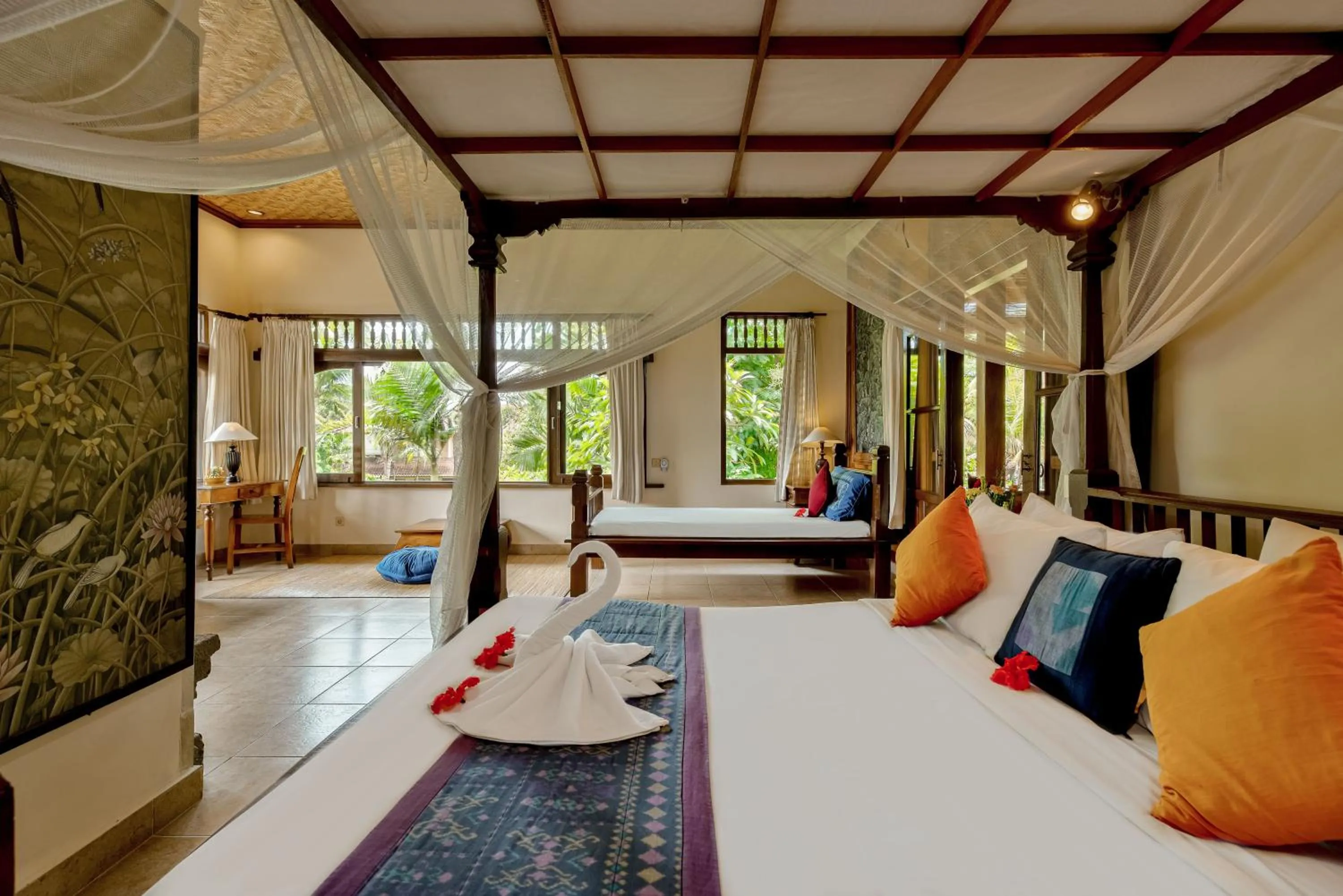 Bedroom, Bed in Kebun Indah Ubud