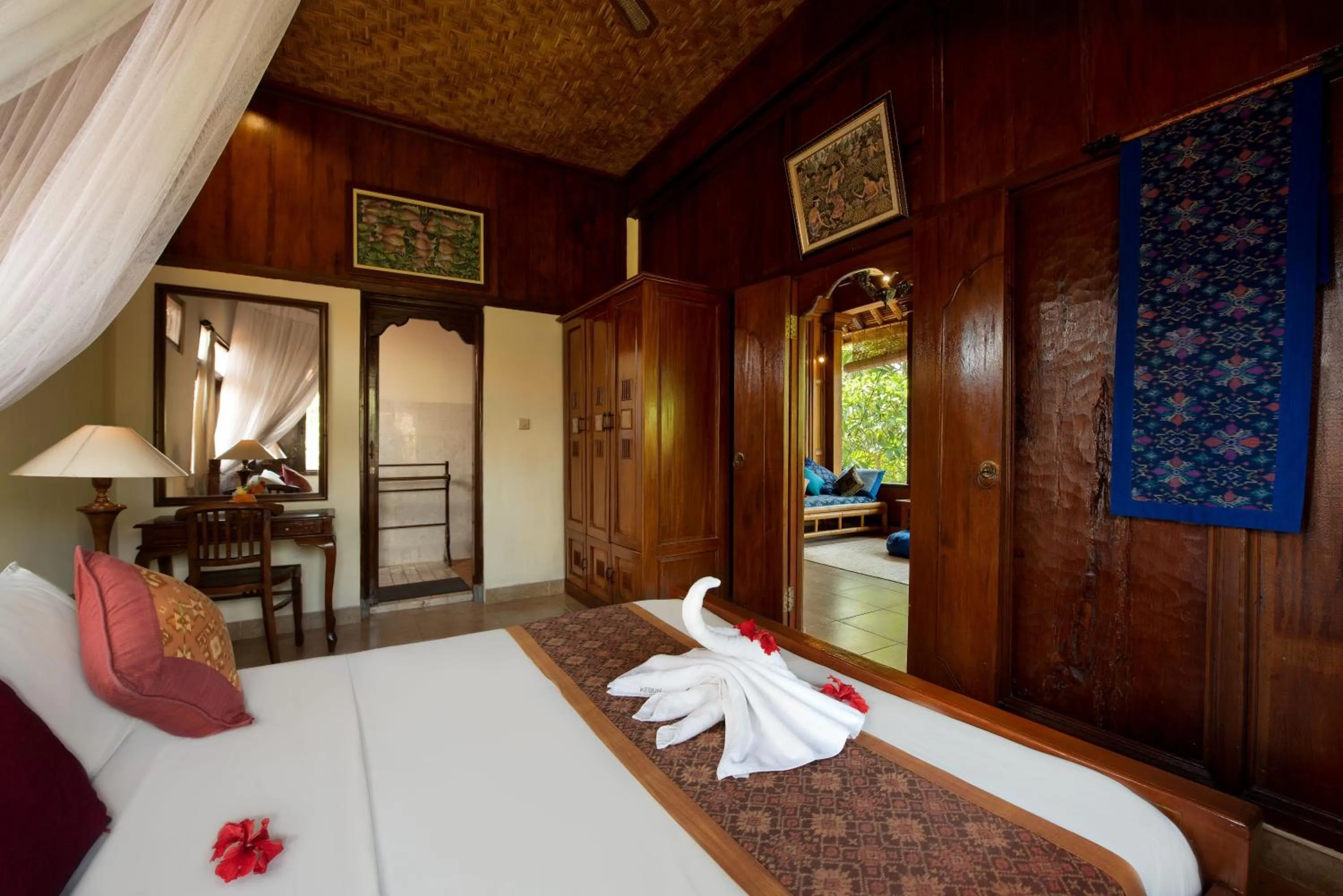 Bedroom, Bed in Kebun Indah Ubud