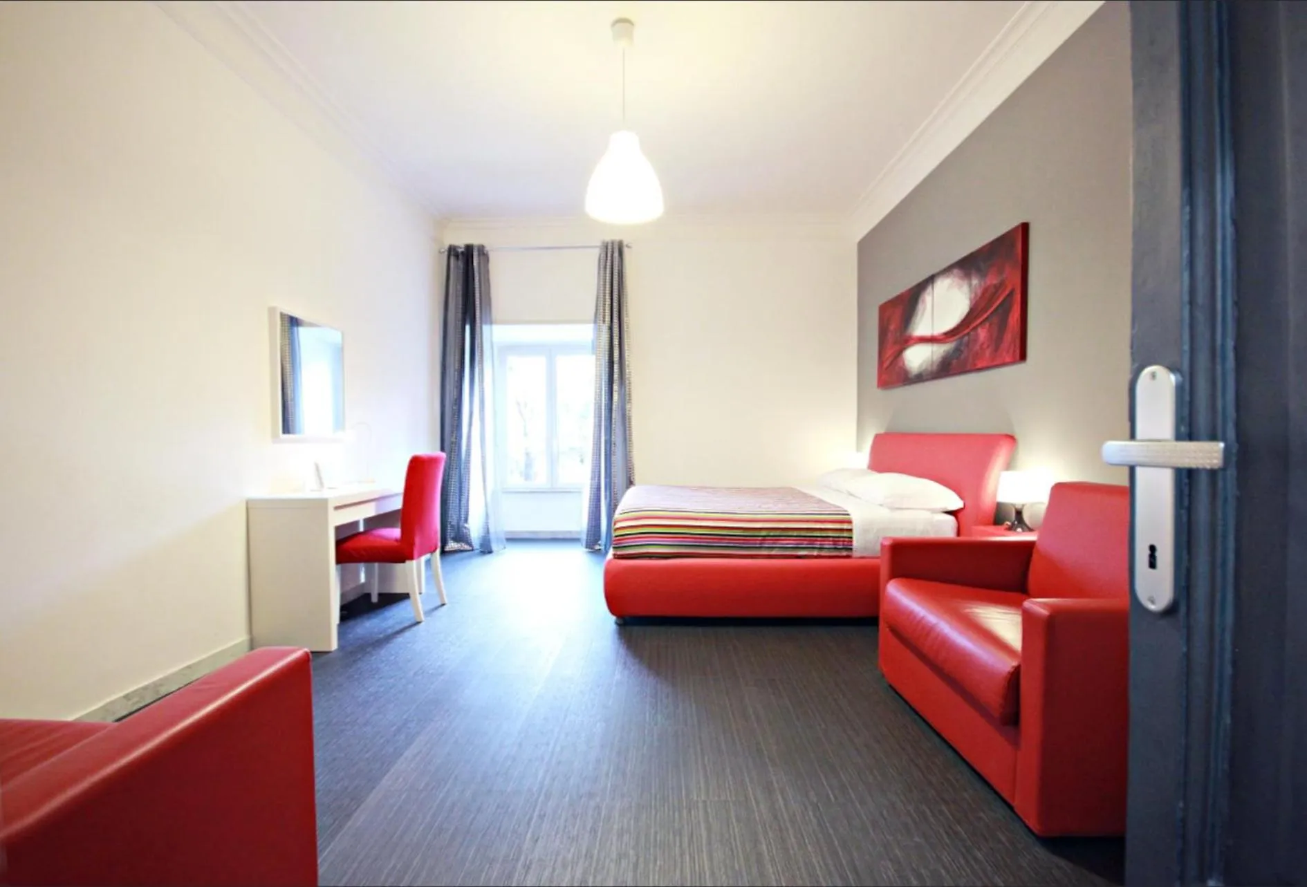 Bedroom, Bed in Rome Aparts