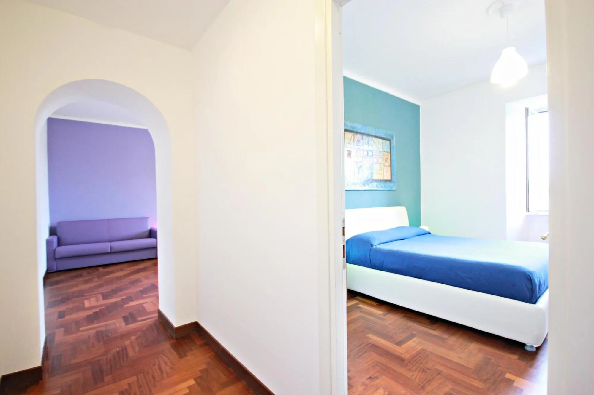 Bedroom, Bed in Rome Aparts