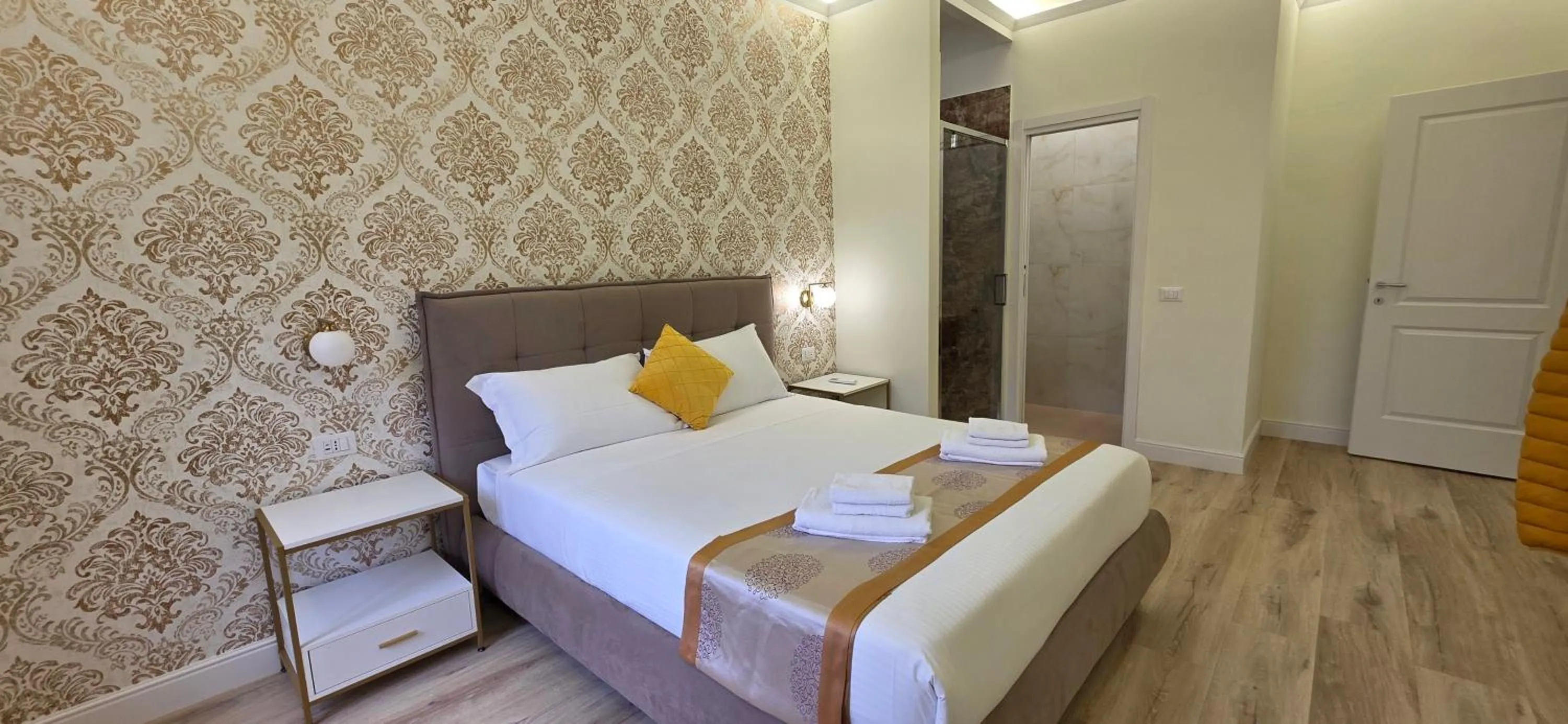 Bedroom, Bed in Rome Aparts