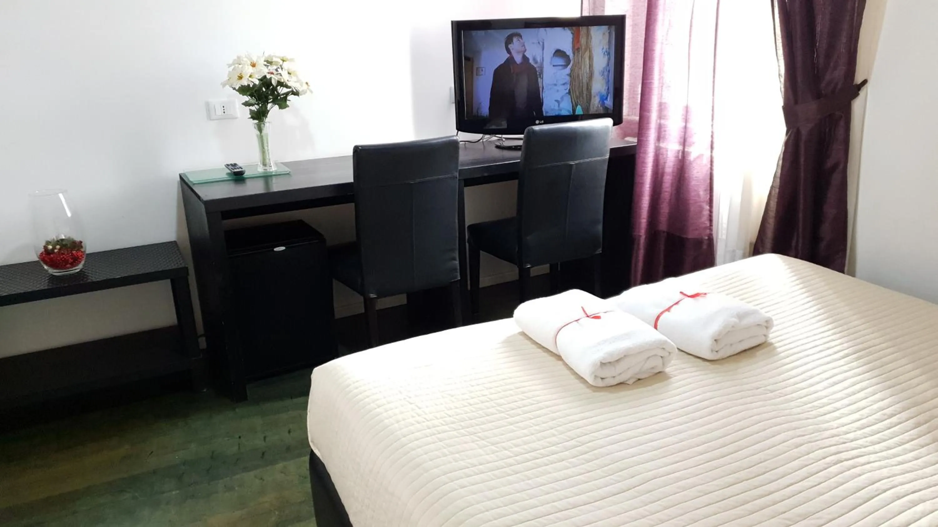 Bedroom, Bed in Rome Aparts