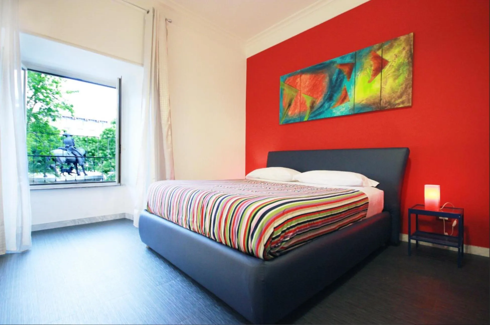 Bedroom, Bed in Rome Aparts