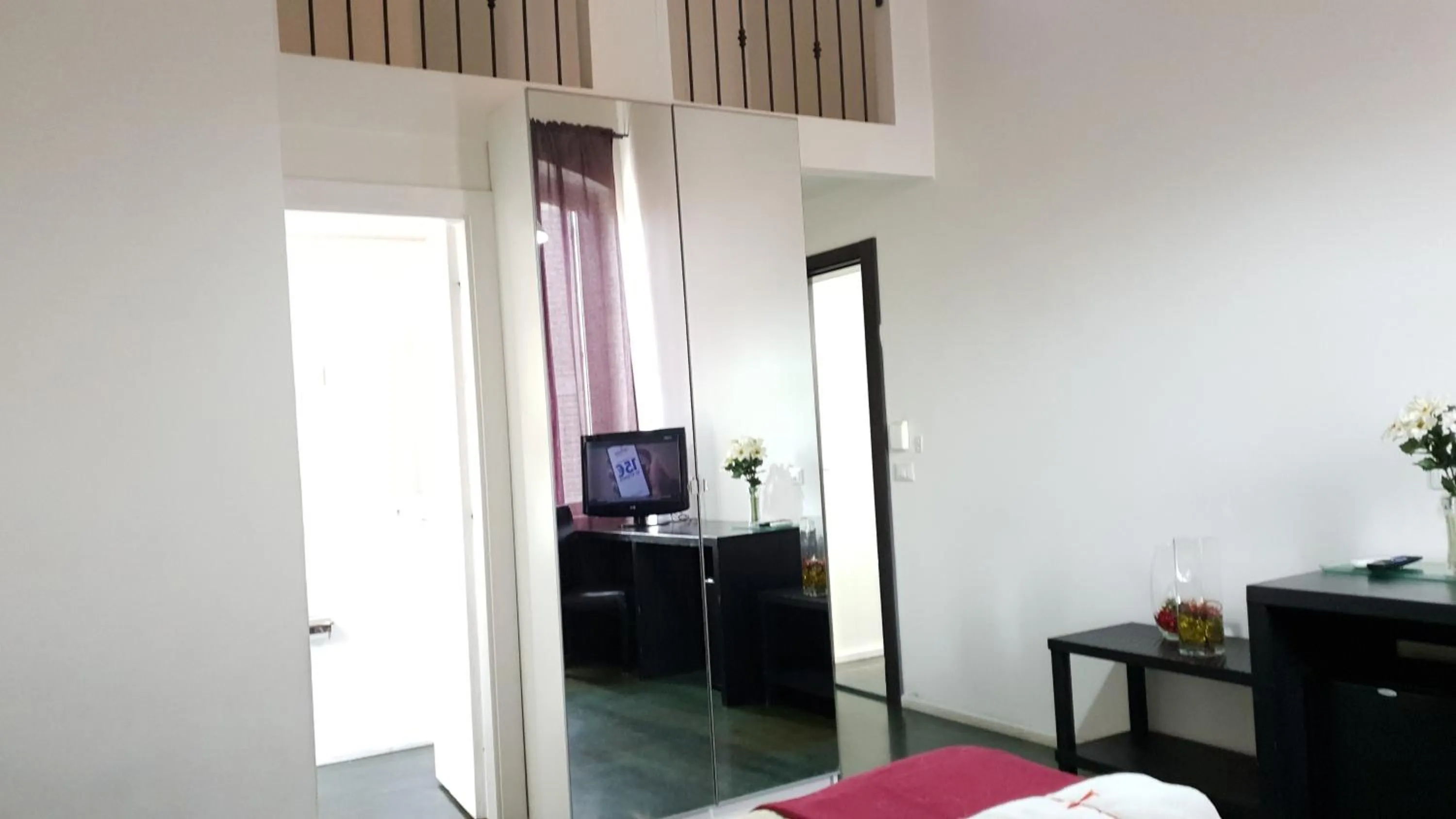 Bedroom, Bed in Rome Aparts