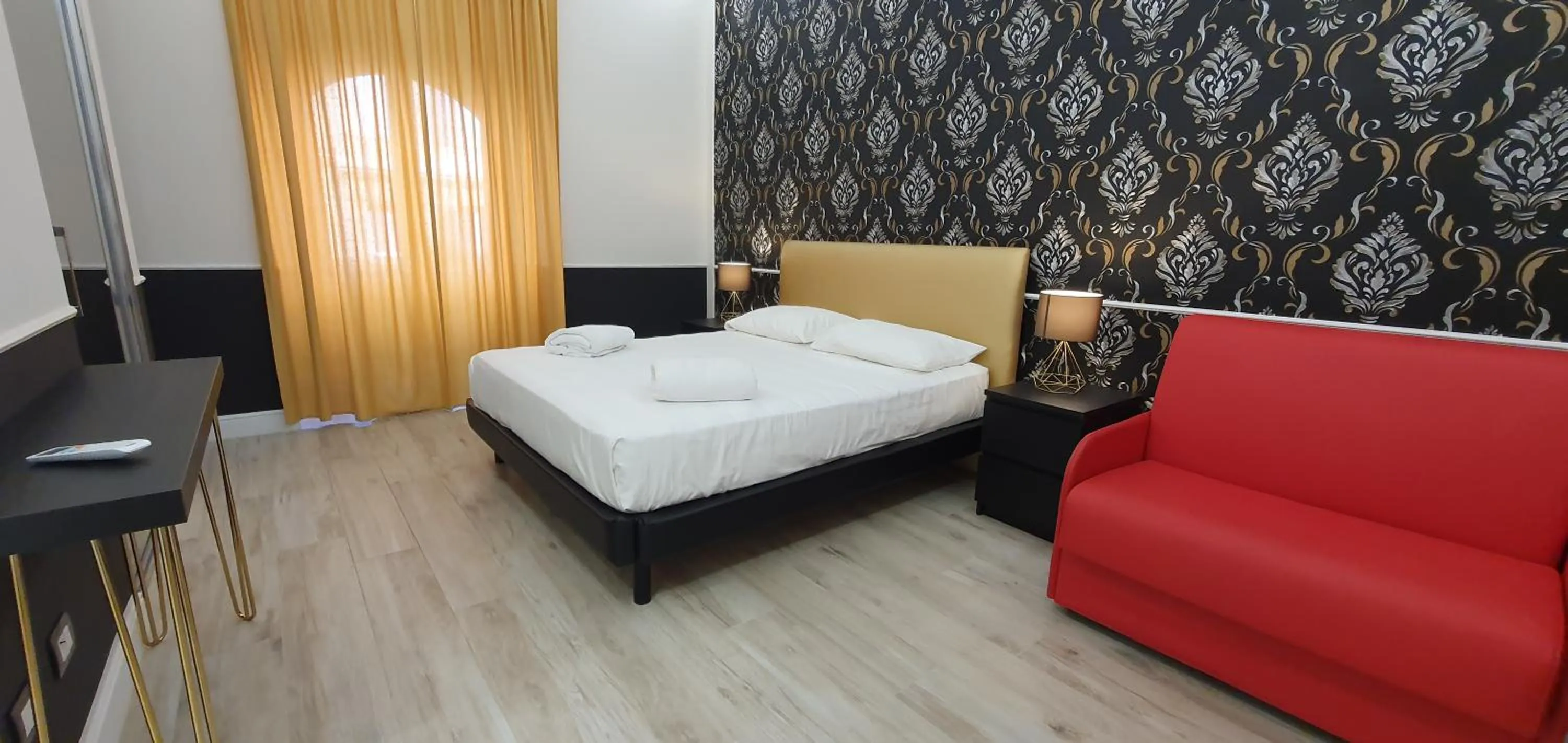 Bedroom, Bed in Rome Aparts