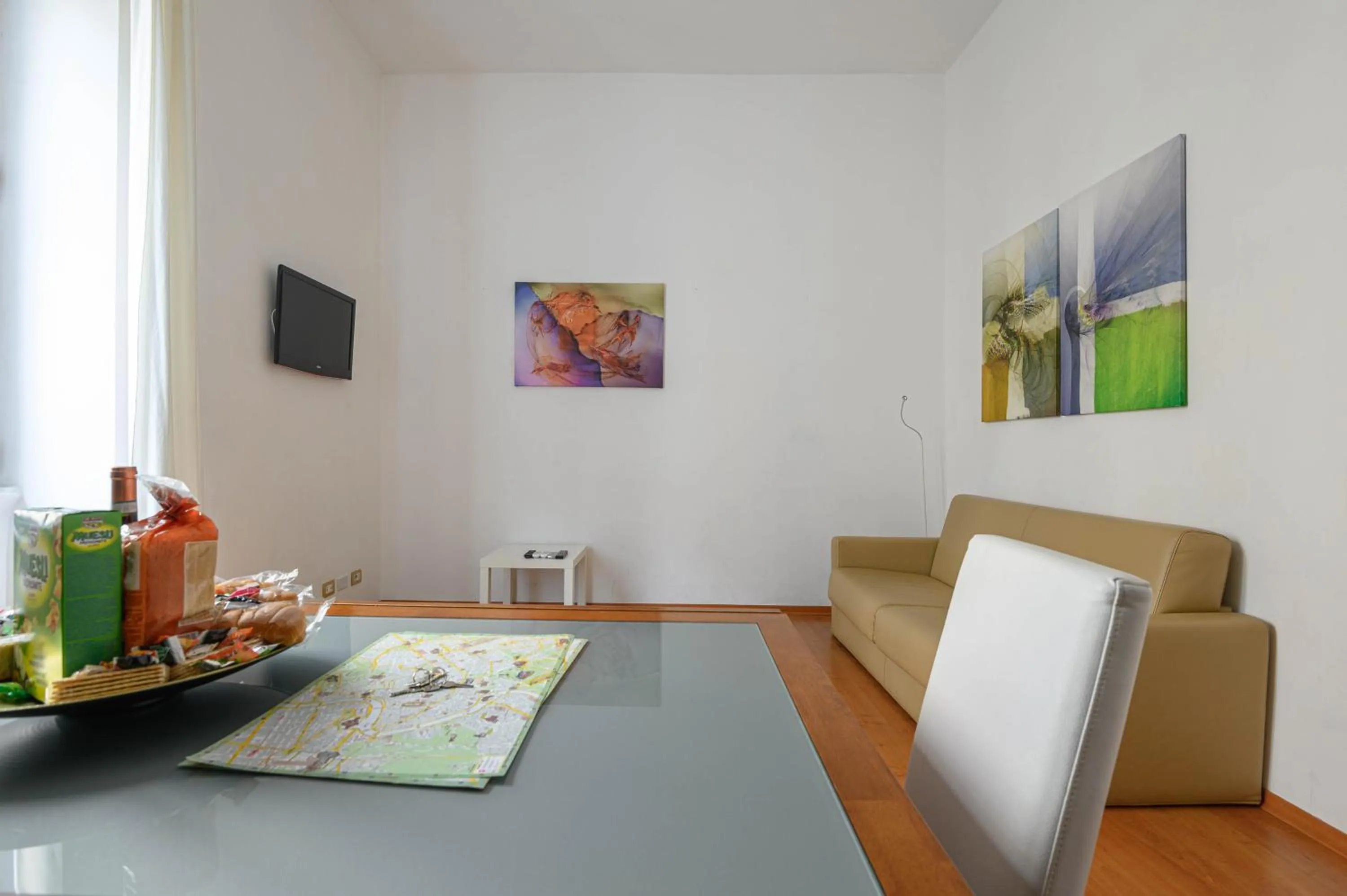 Communal lounge/ TV room in Rome Aparts