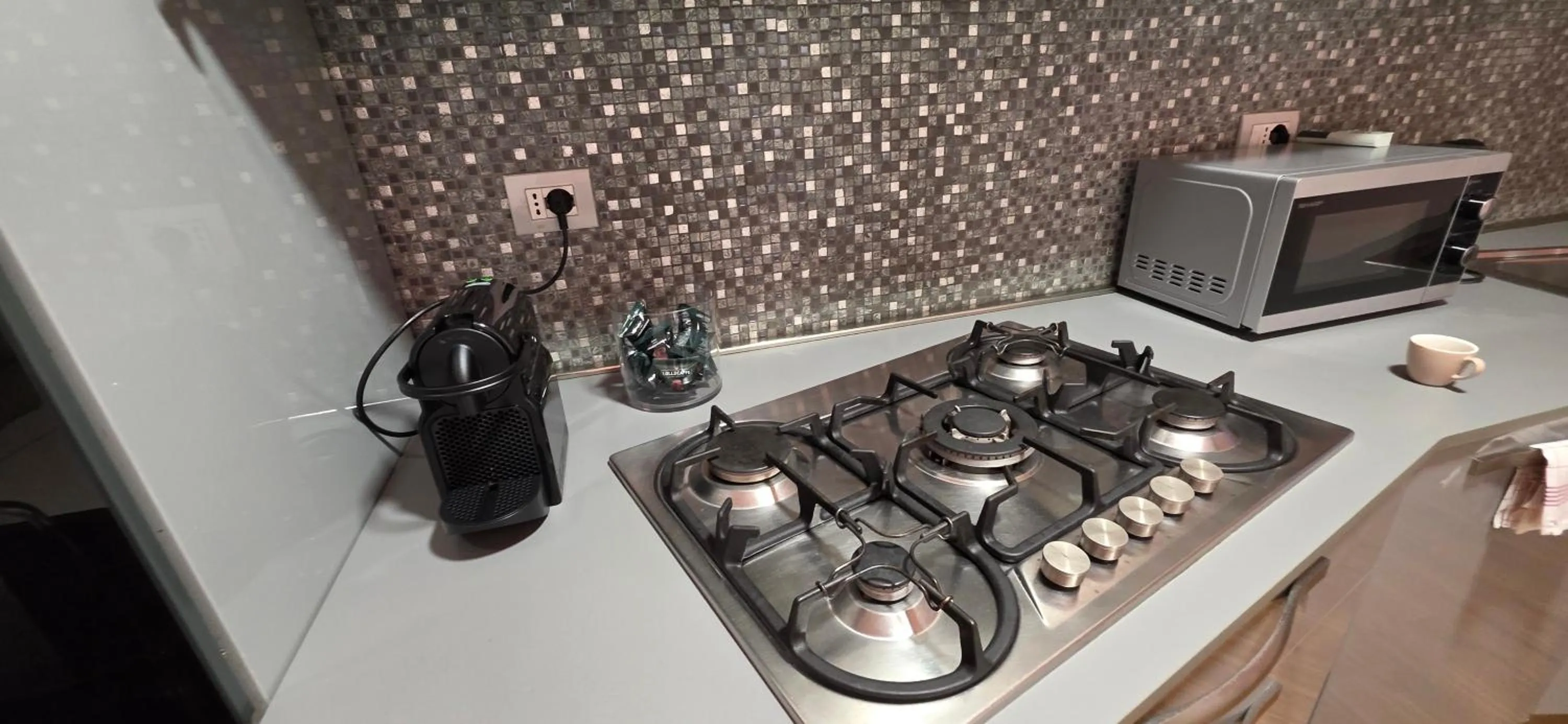 kitchen in Rome Aparts