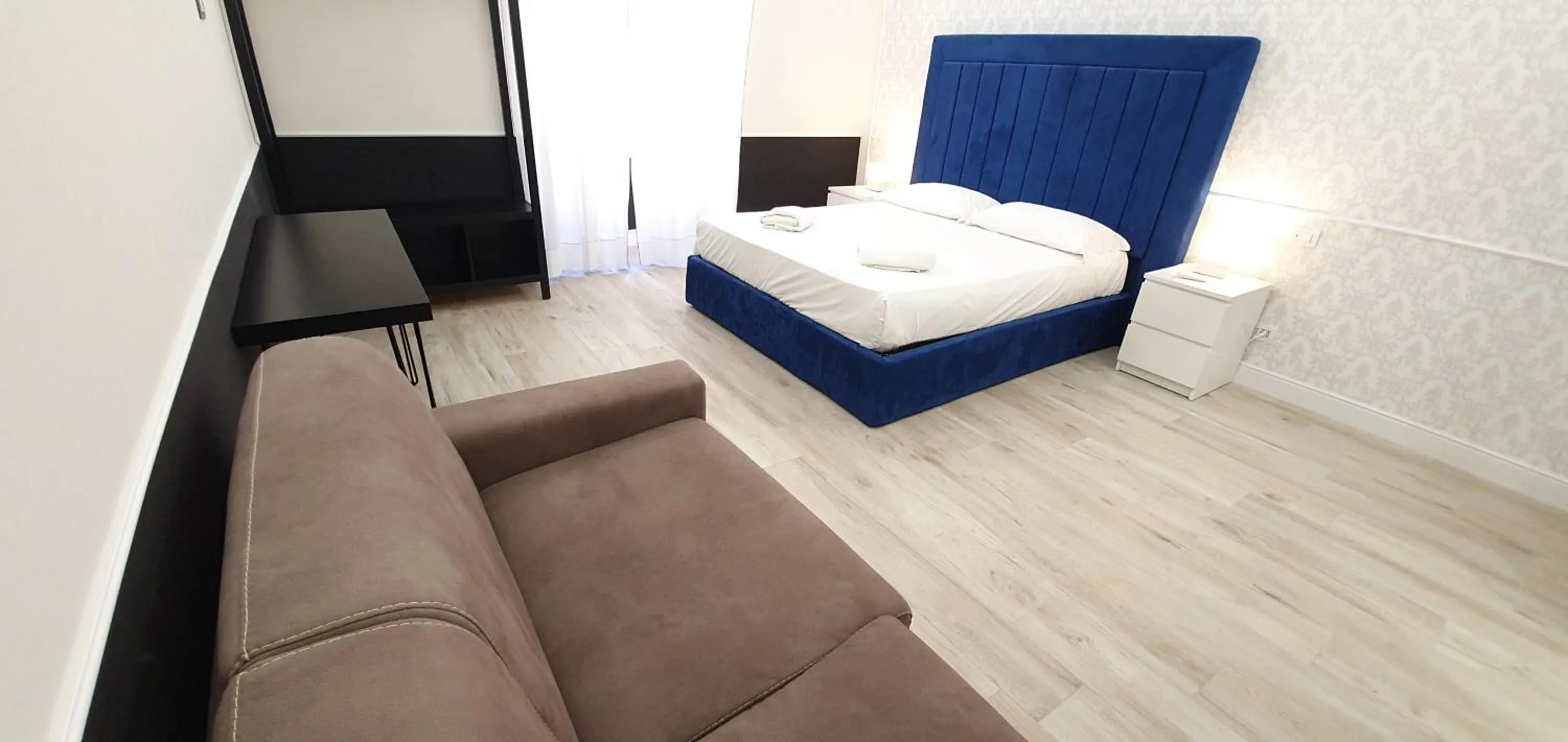 Bedroom, Bed in Rome Aparts