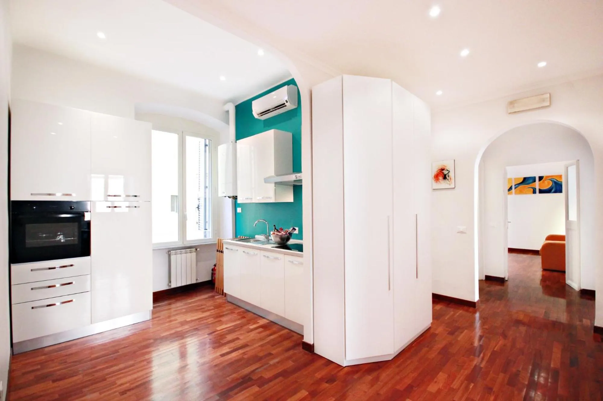 Kitchen or kitchenette in Rome Aparts