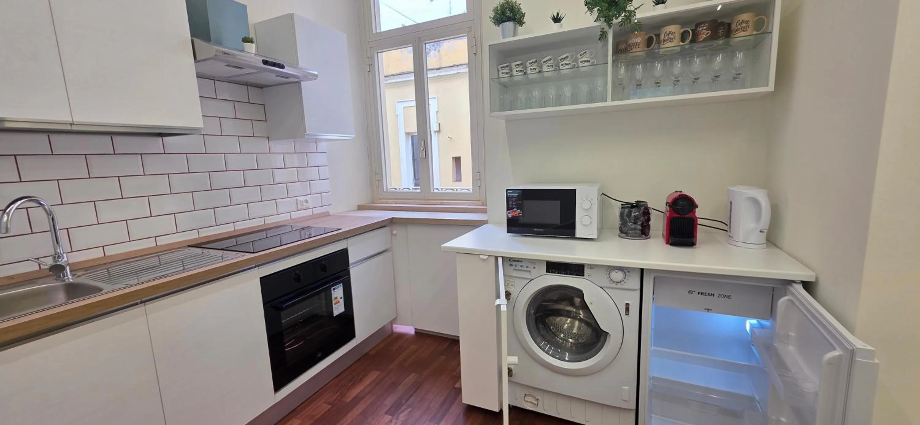 Kitchen or kitchenette in Rome Aparts