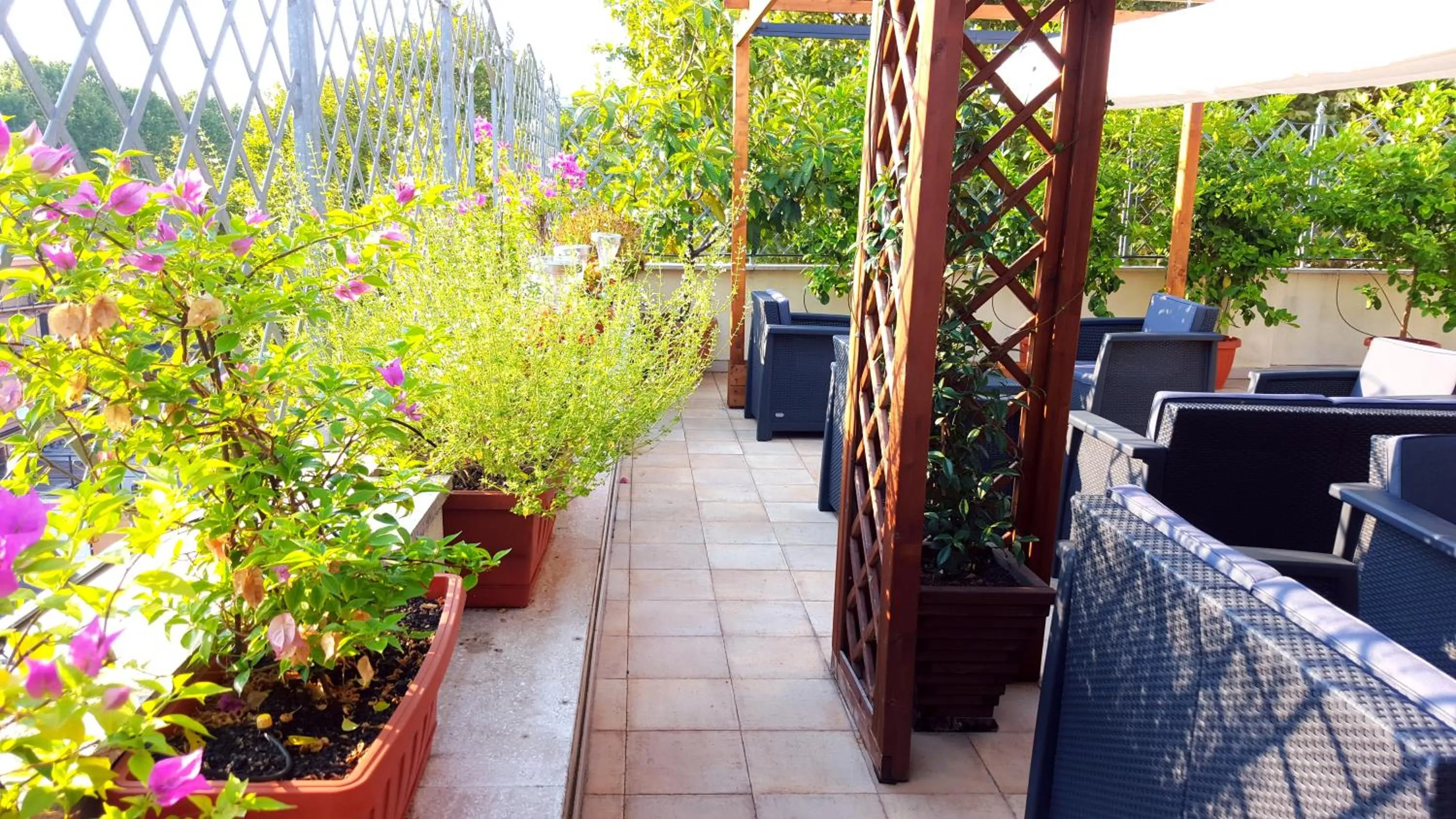 Balcony/Terrace in Rome Aparts