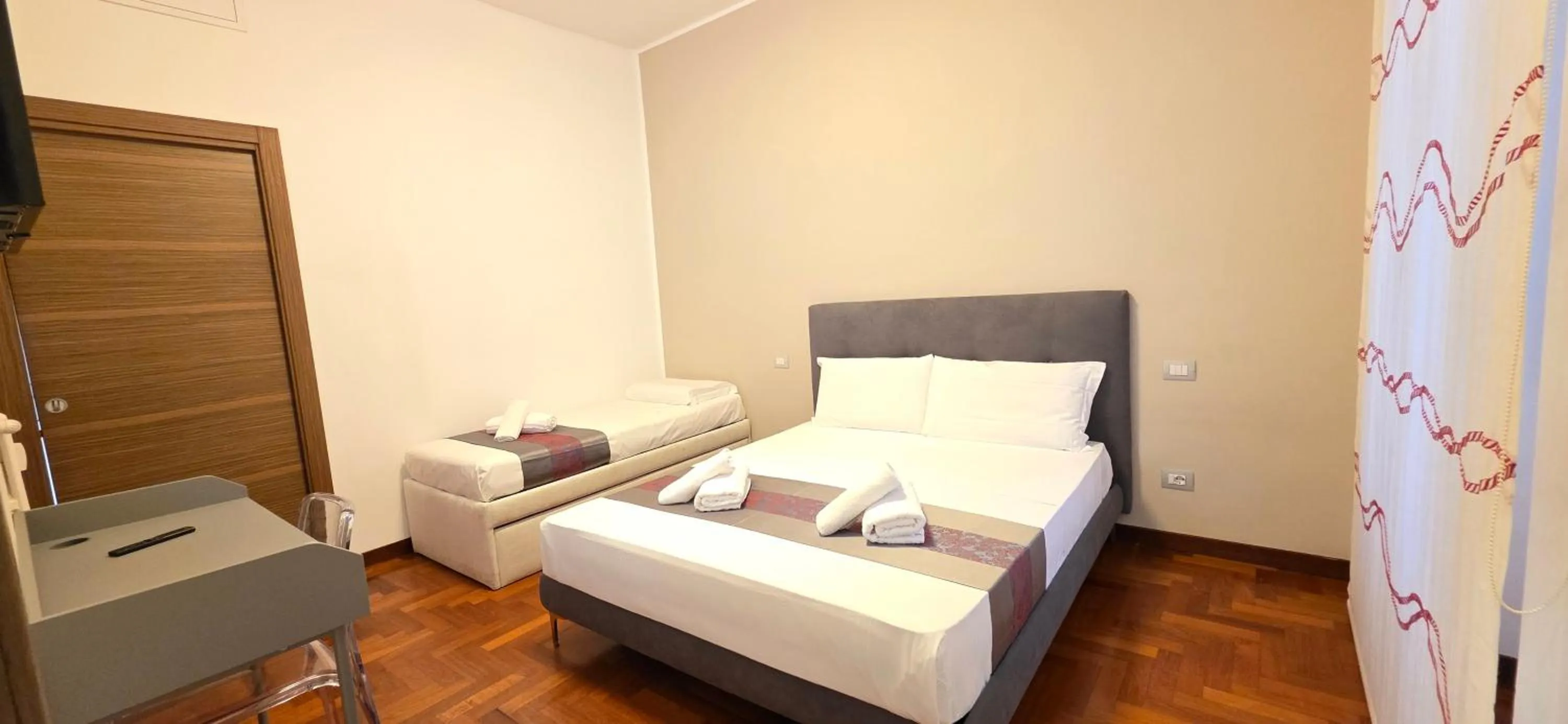 Bedroom, Bed in Rome Aparts