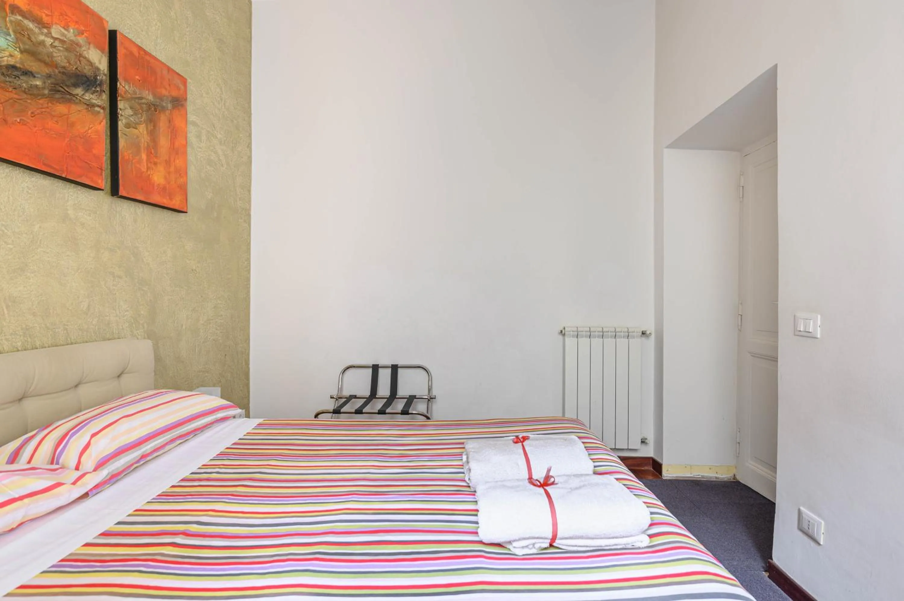 Bedroom, Bed in Rome Aparts