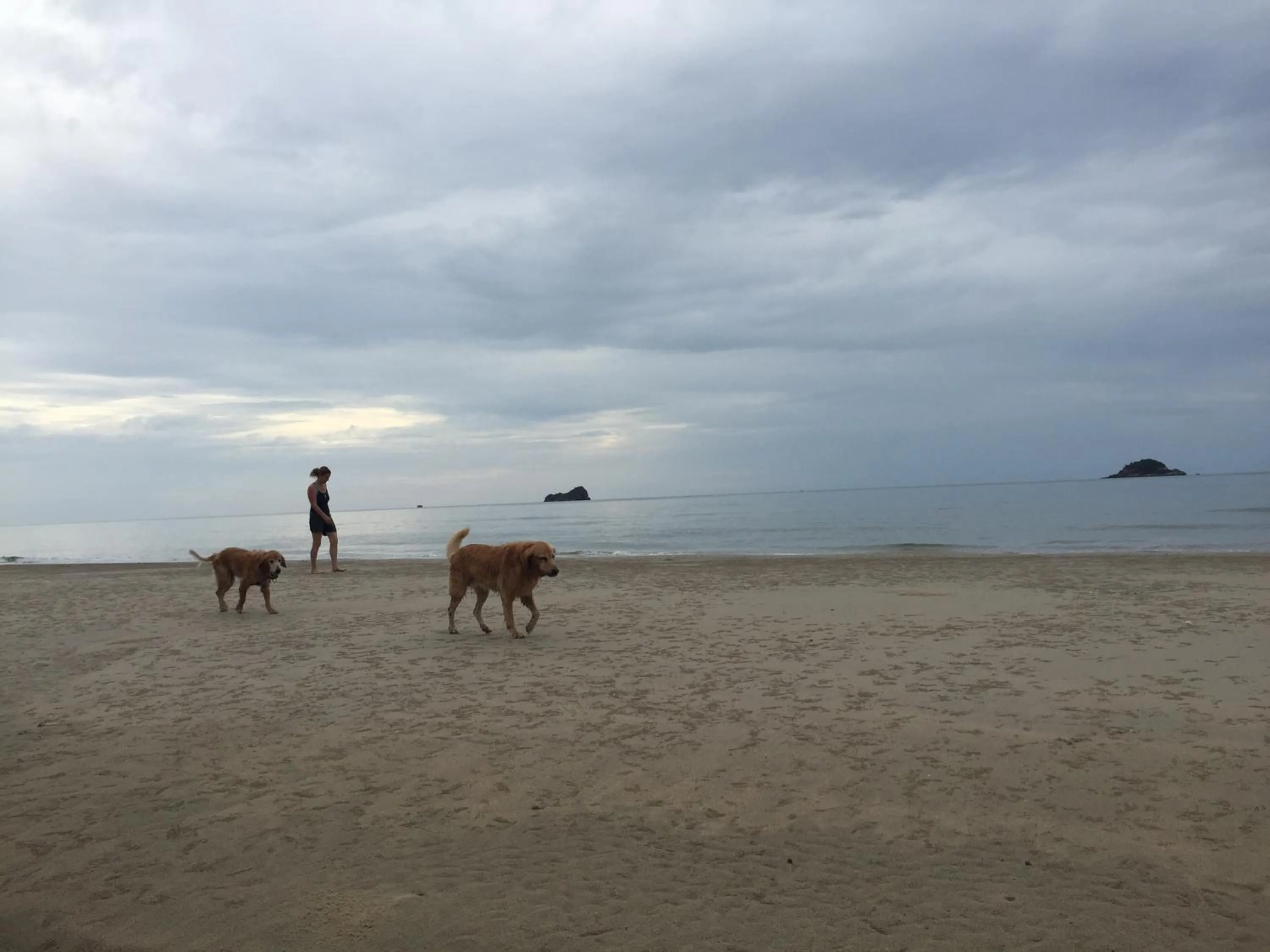 Beach in The Chelona pool access by Away