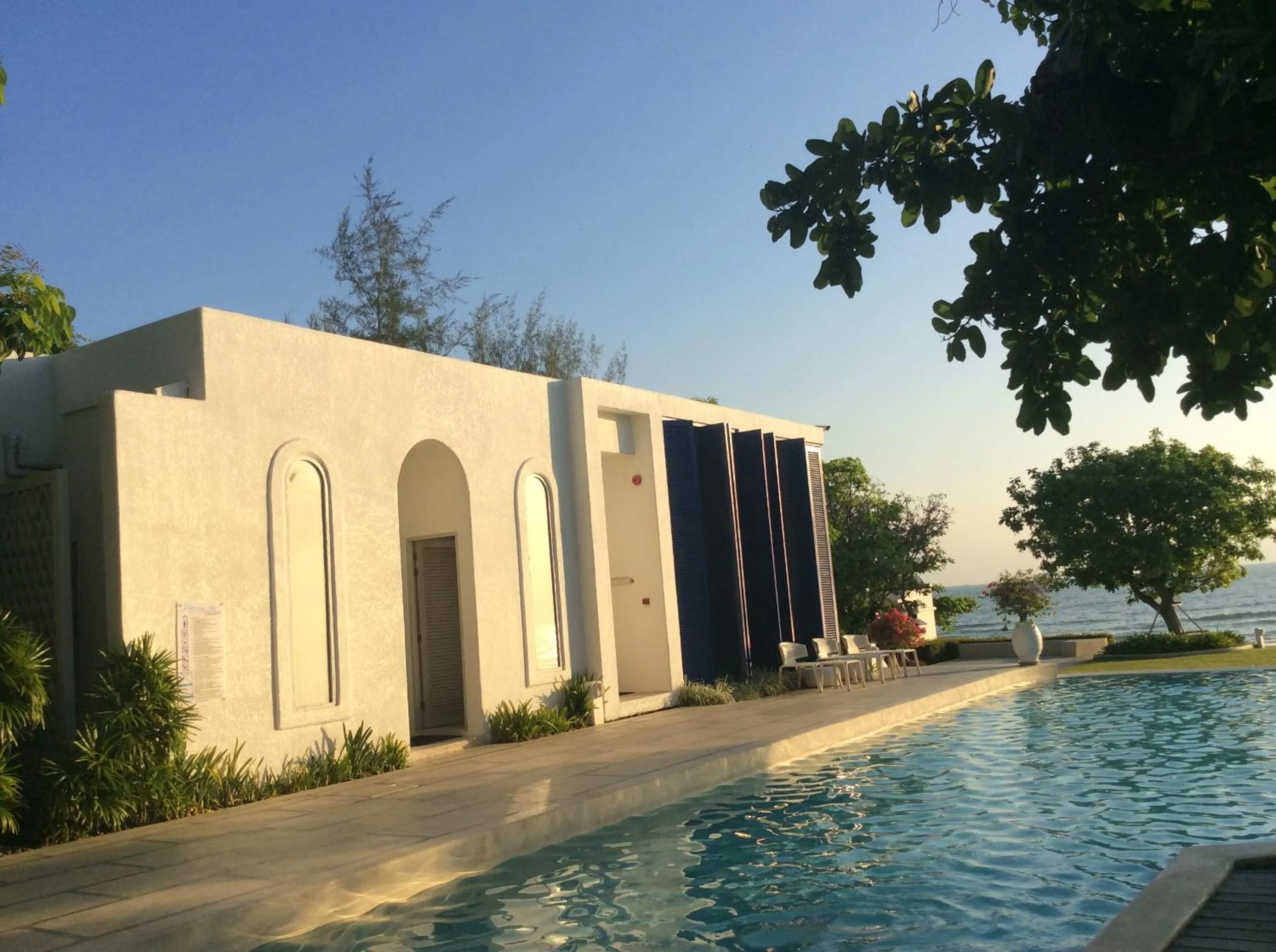 Swimming pool in The Chelona pool access by Away