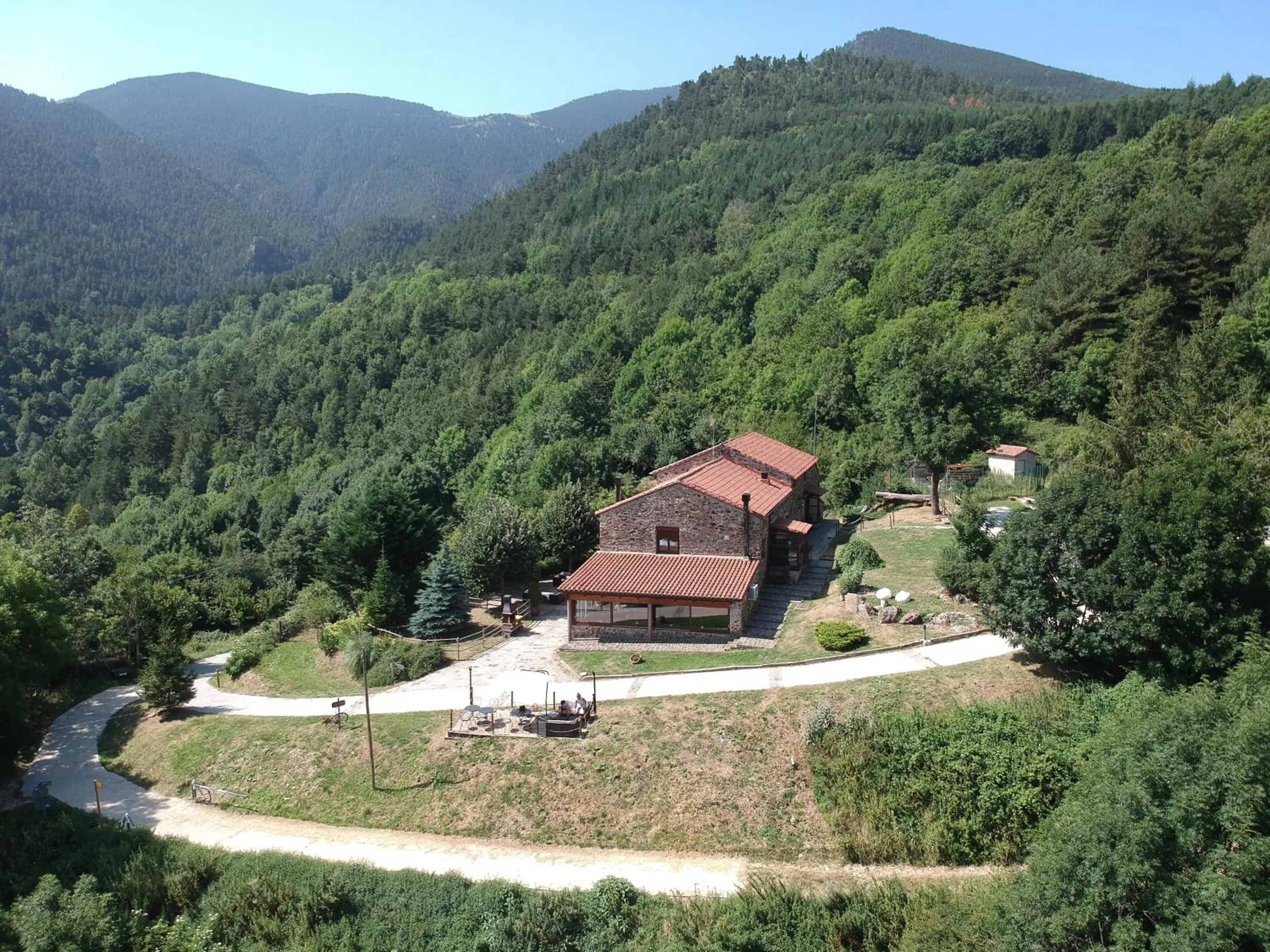 Bird's eye view in Can Gasparó HotelRural&Restaurant