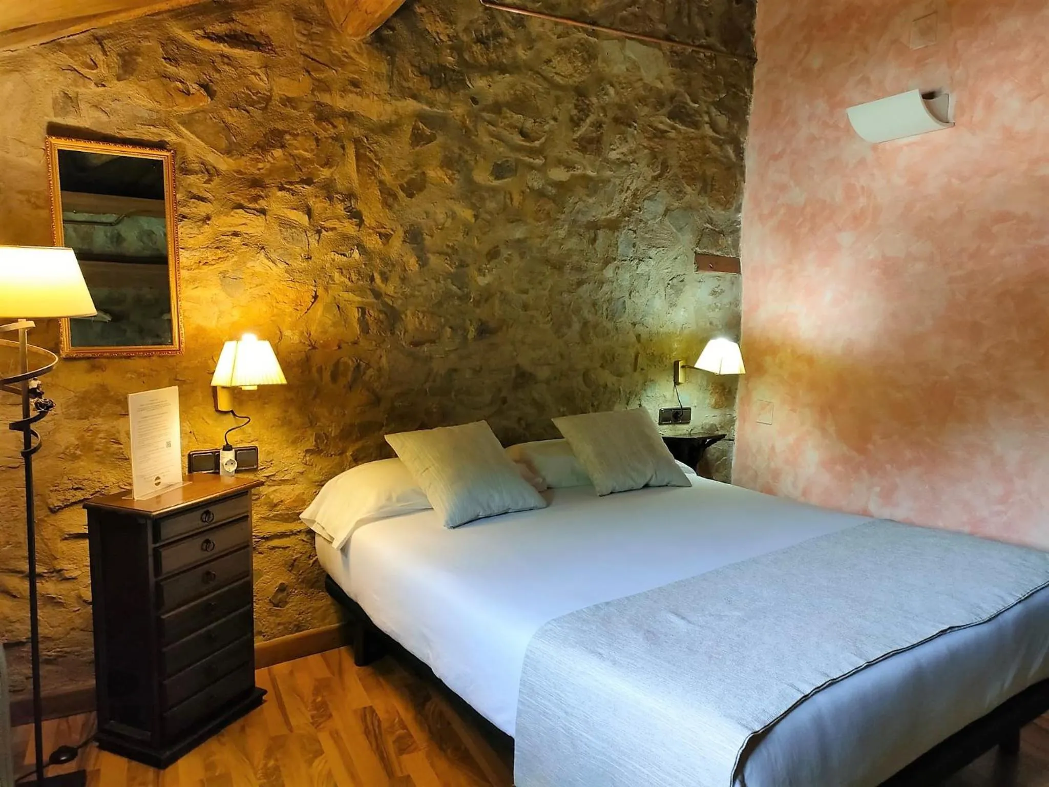 Bed in Can Gasparó HotelRural&Restaurant