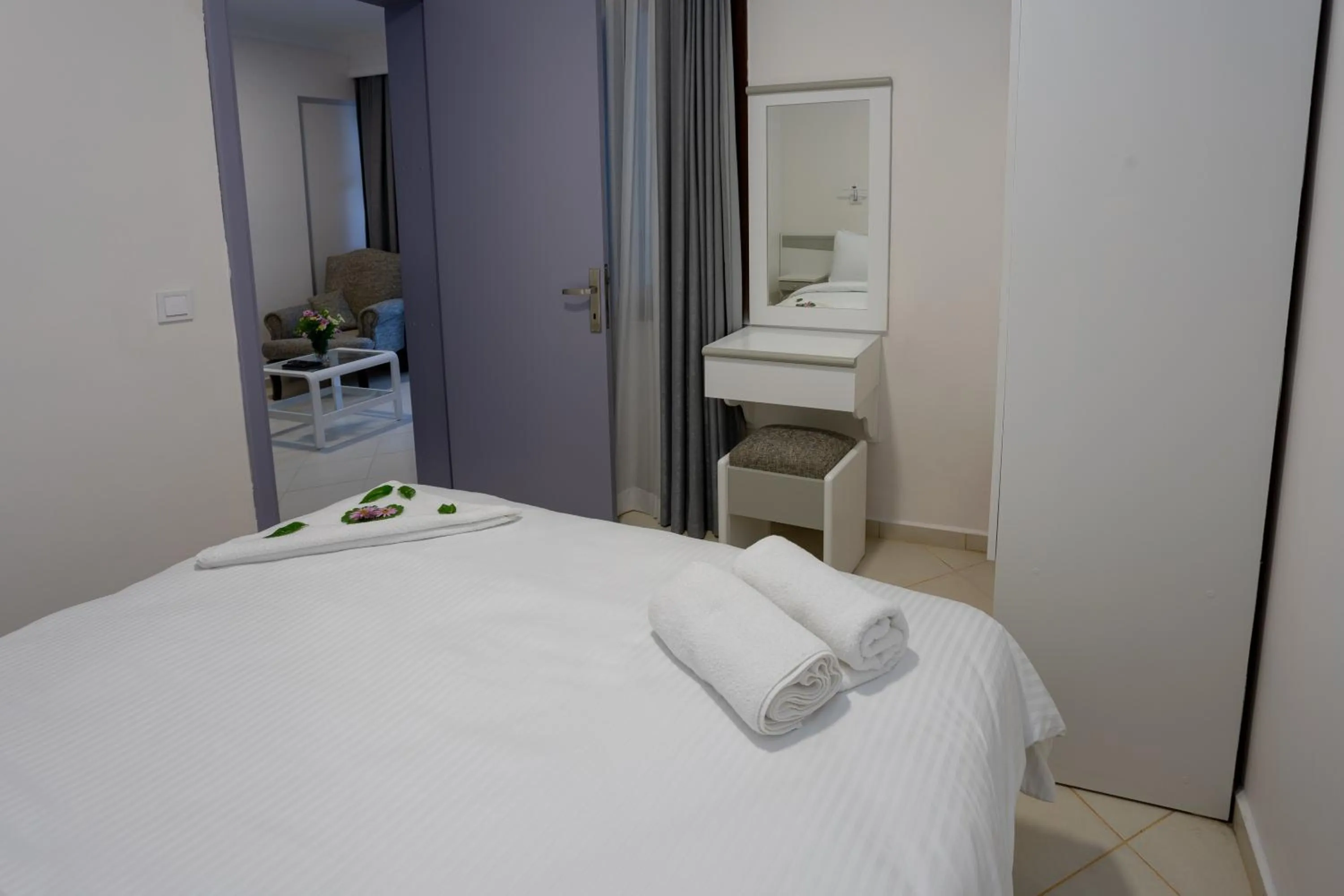 Bedroom, Bed in Mitos Apartments