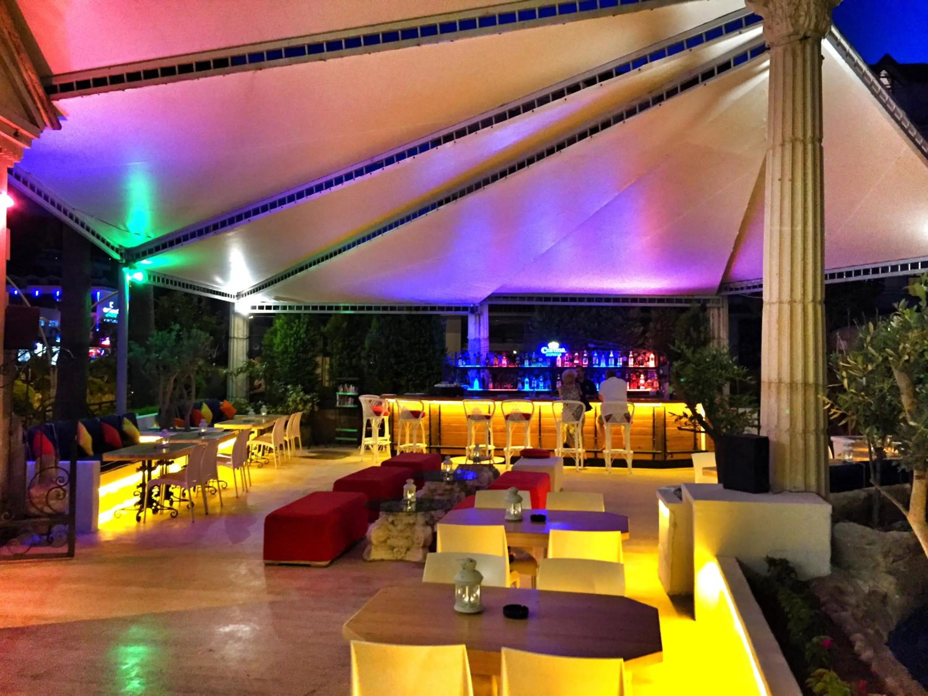 Lounge or bar in Mitos Apartments