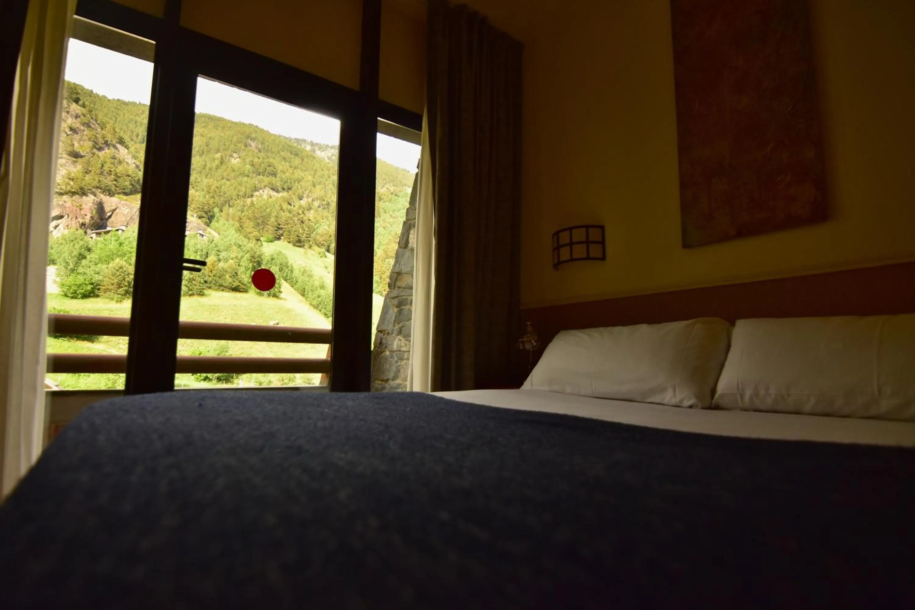 View (from property/room), Bed in Yomo Patagonia