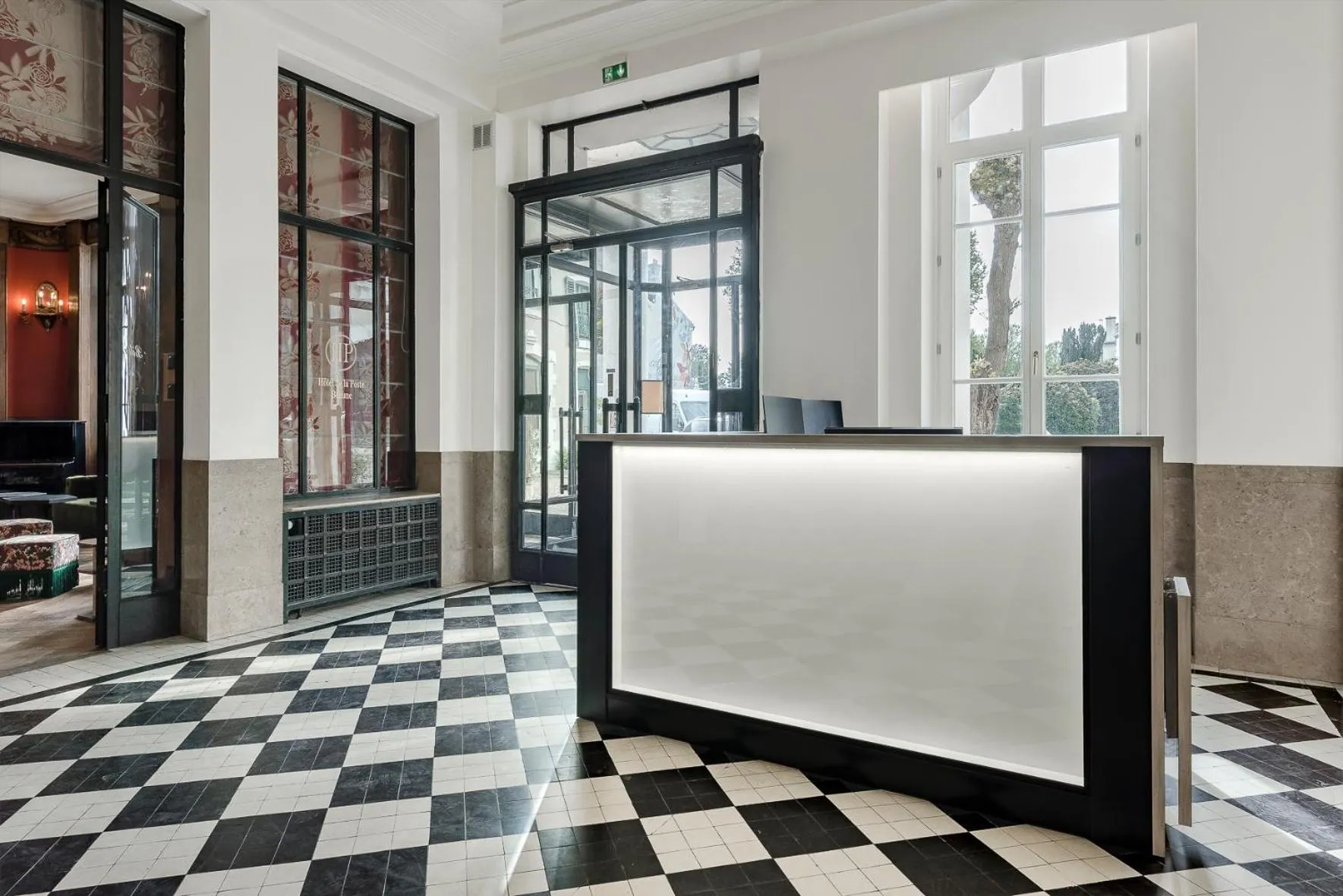 Lobby or reception in Hôtel de la Poste