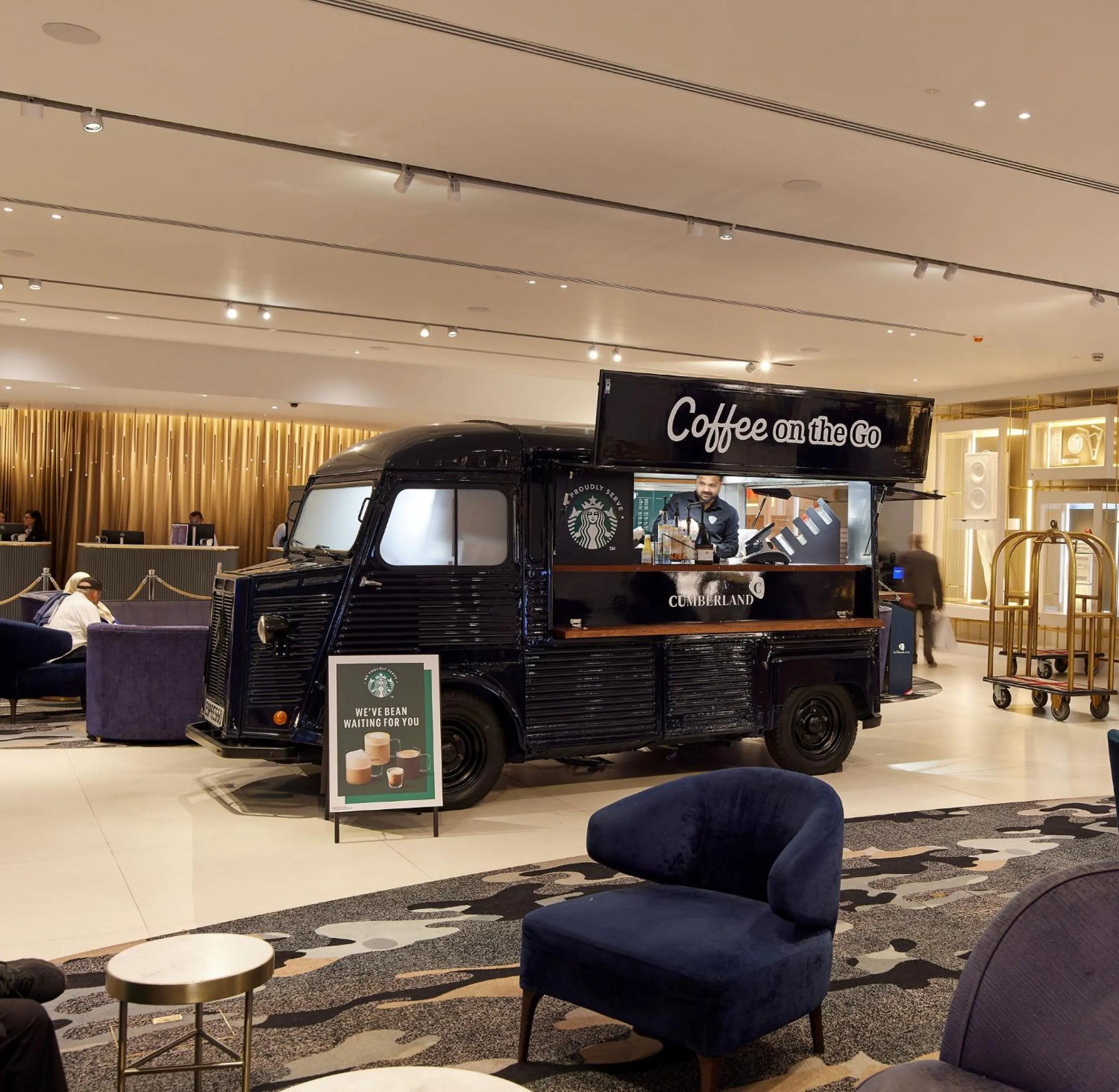 Coffee/tea facilities in The Cumberland, London