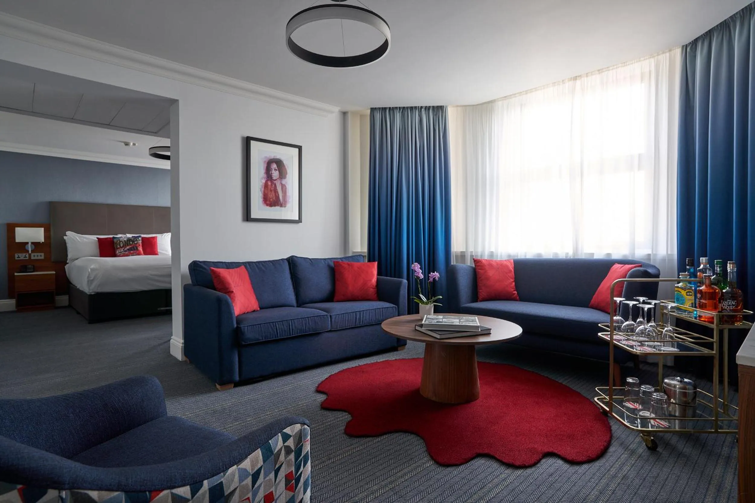 Bed in The Cumberland, London