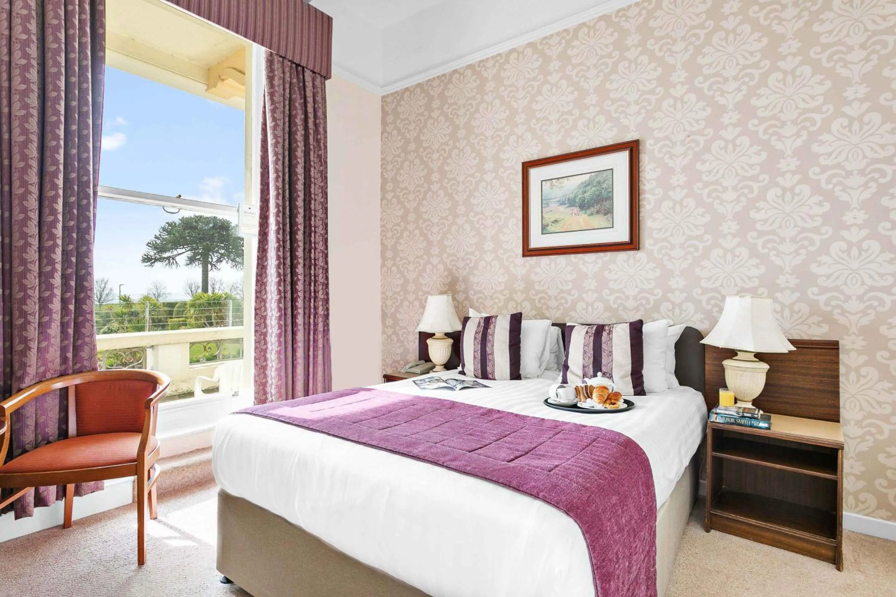 Bed in The Grand Hotel