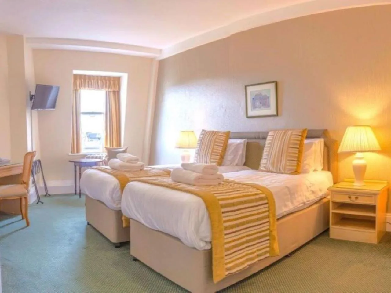 Bed in The Grand Hotel