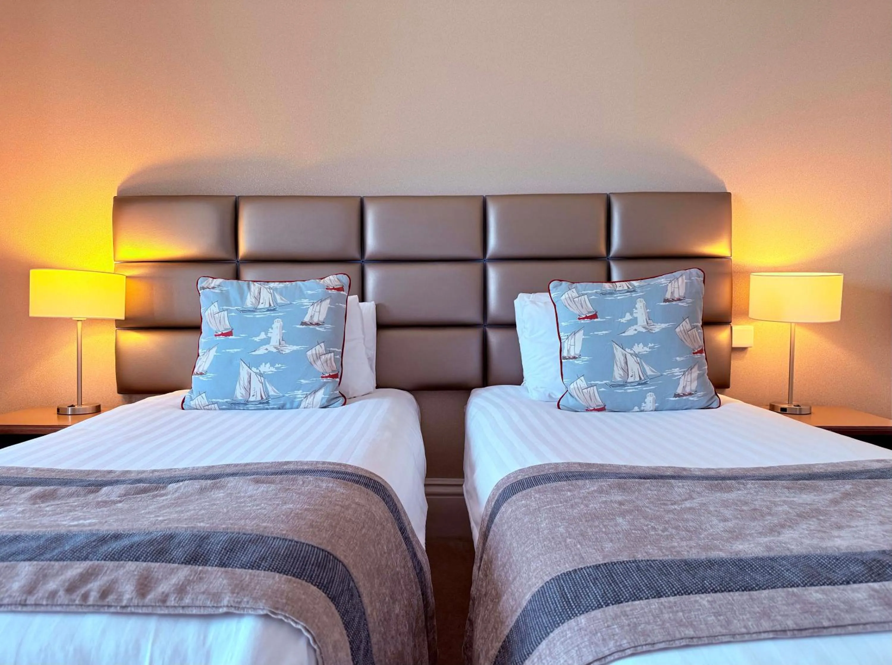 Bed in The Grand Hotel