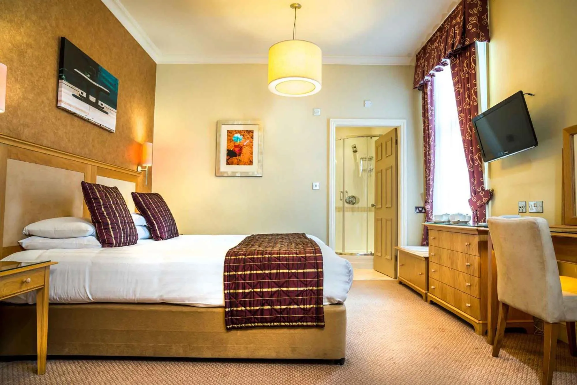 Bed in The Grand Hotel