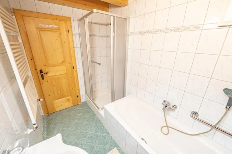 Shower in Pension der Steinbock - das 300 Jahre alte Bauernhaus - TIROL