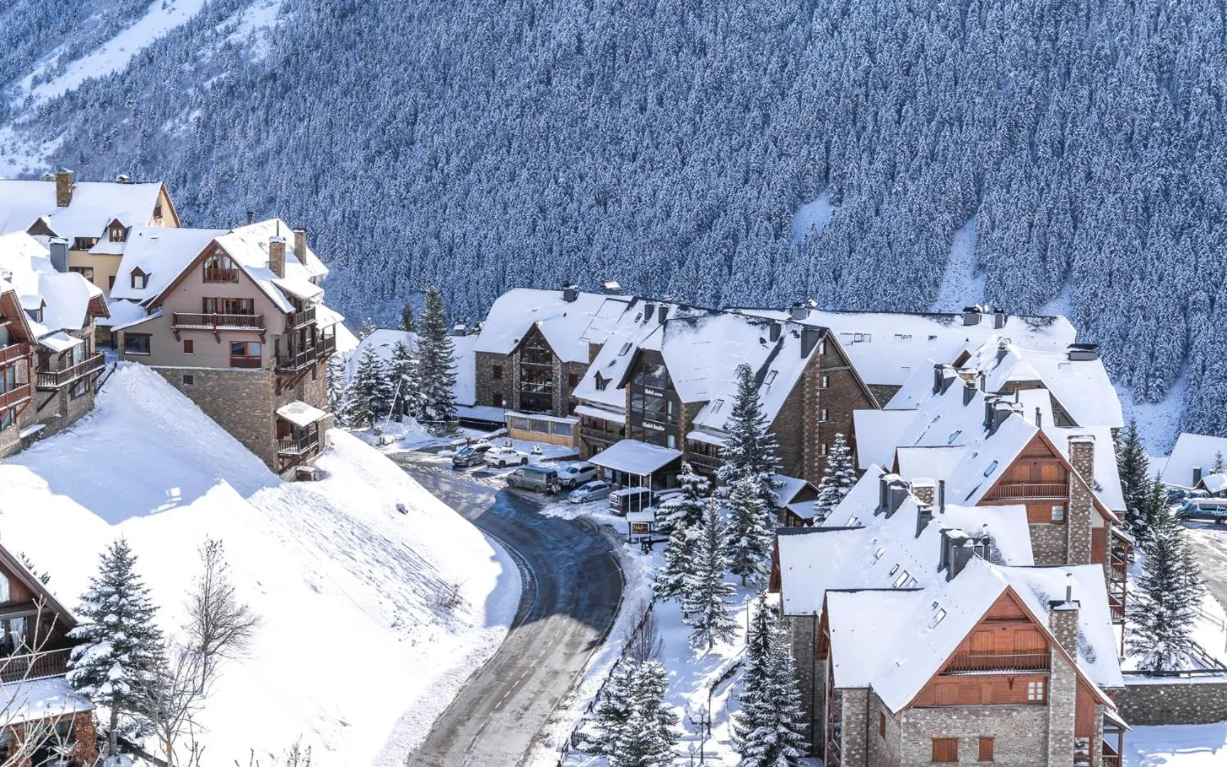 Natural landscape in Hotel Chalet Bassibe