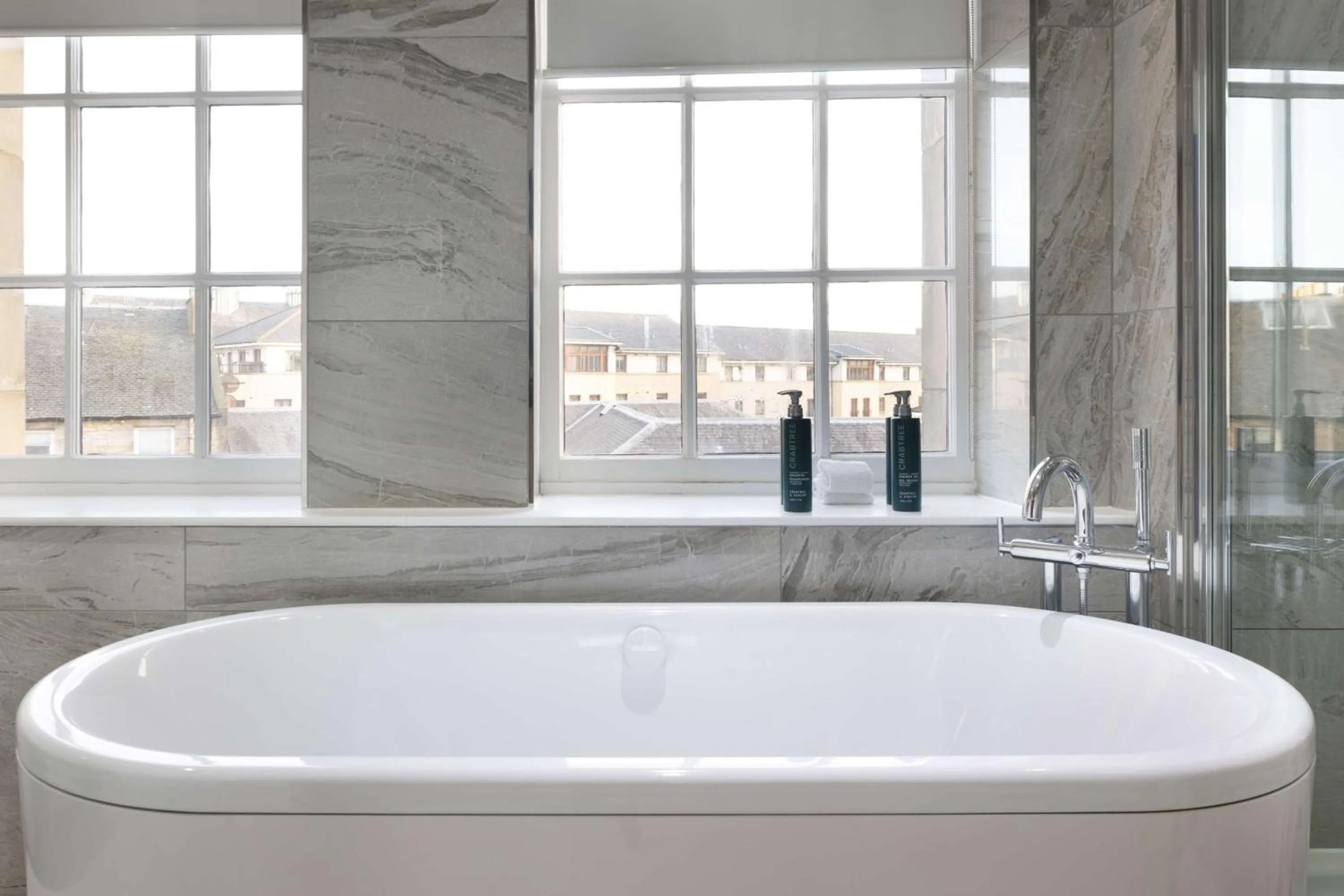 Bathroom in Doubletree by Hilton Edinburgh City Centre