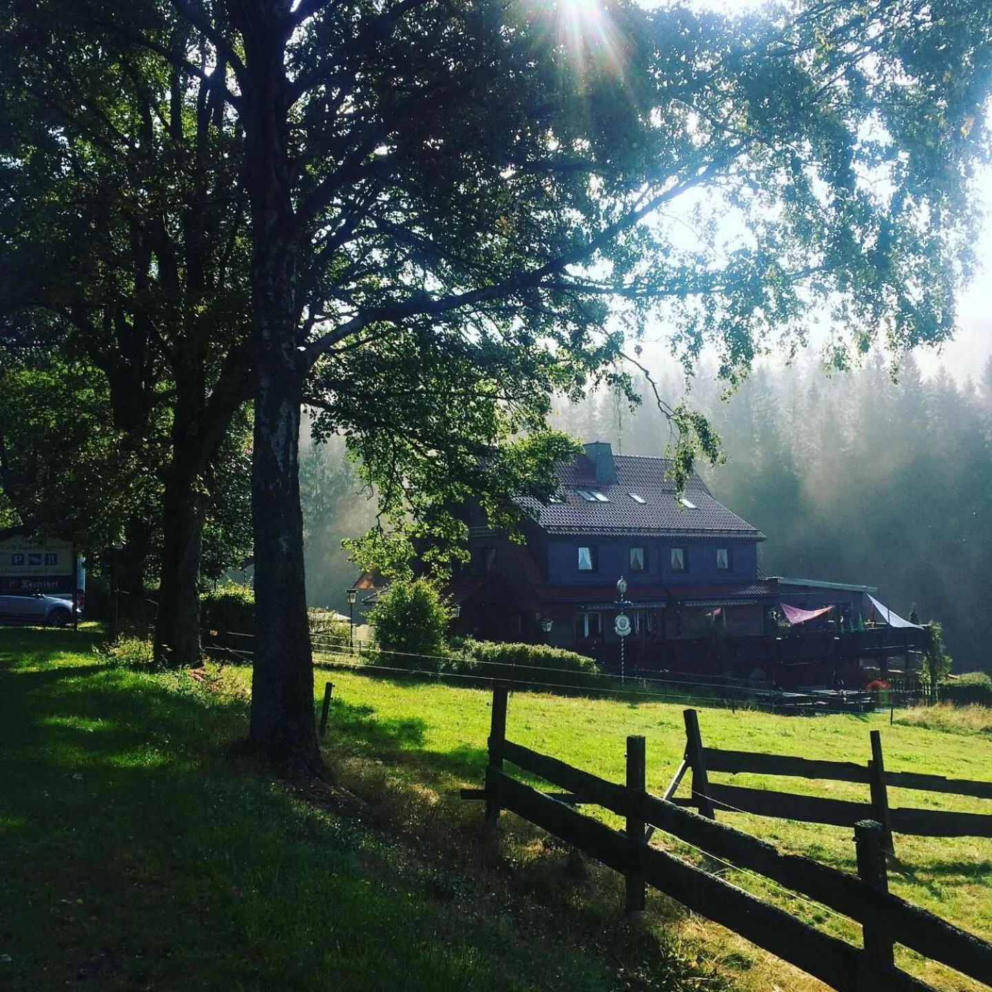 Property building in Appartements und Ferienhaus Gasthof Kanzlersgrund