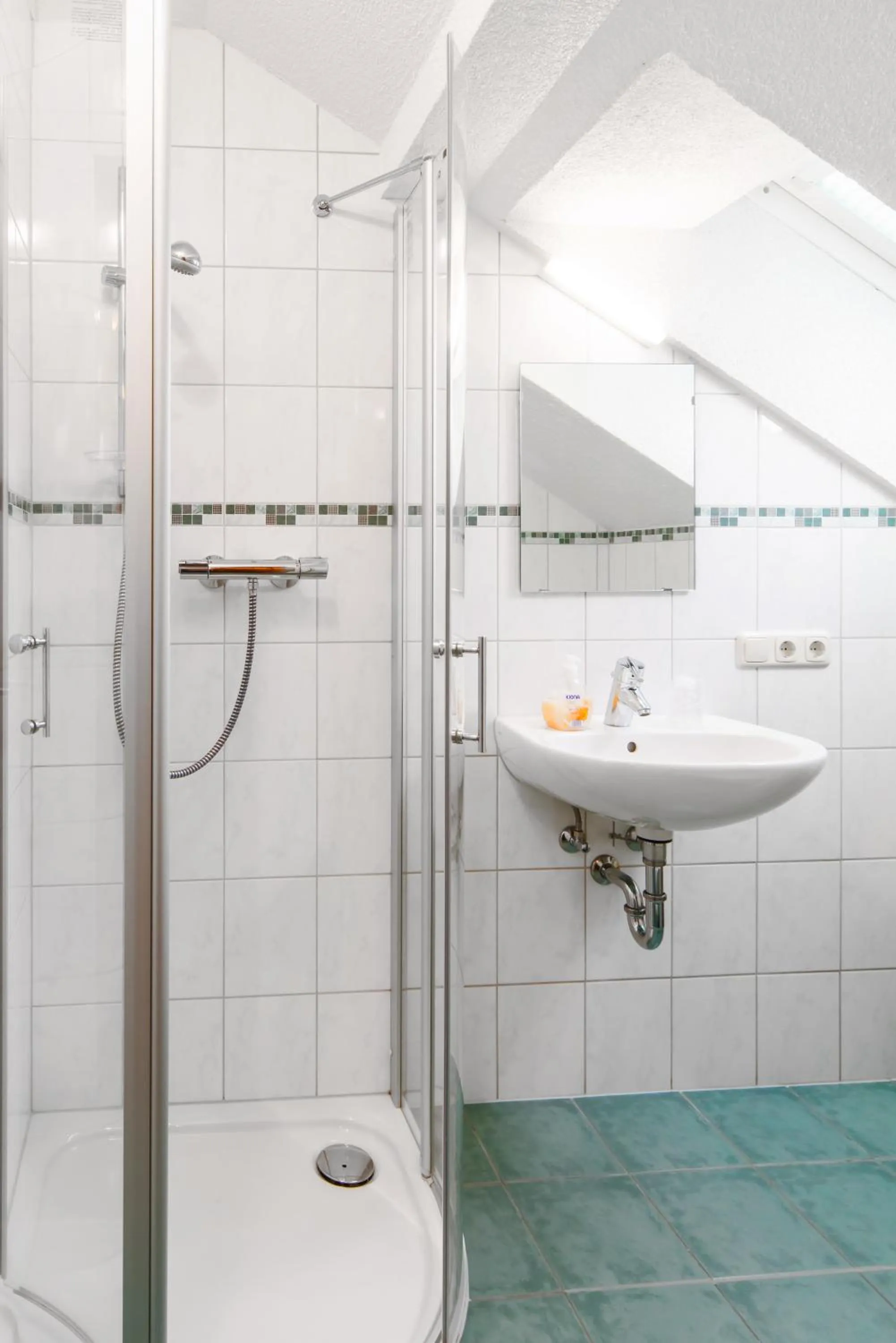 Shower in Appartements und Ferienhaus Gasthof Kanzlersgrund