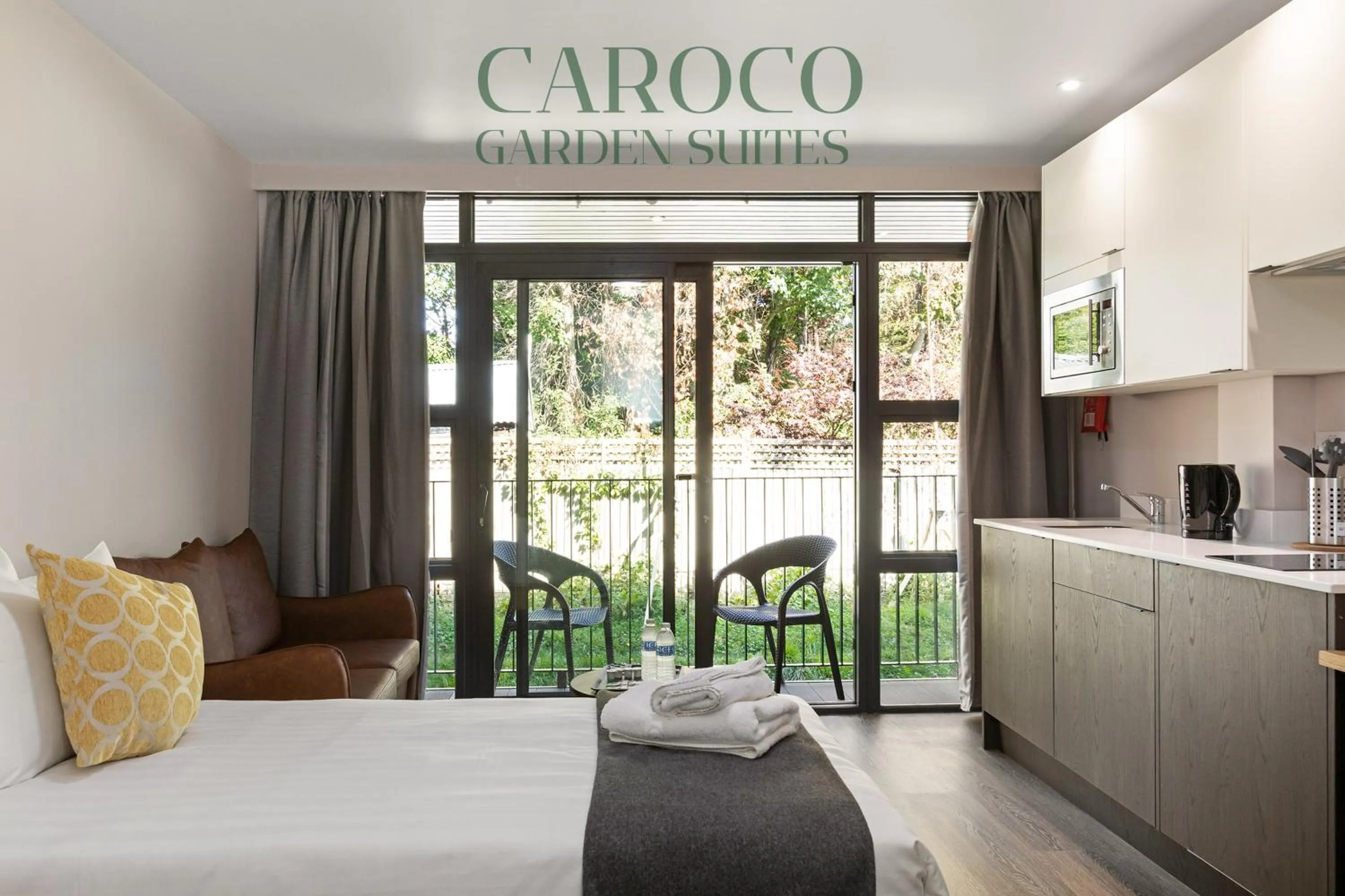 Bed in Westciti Caroco Aparthotel